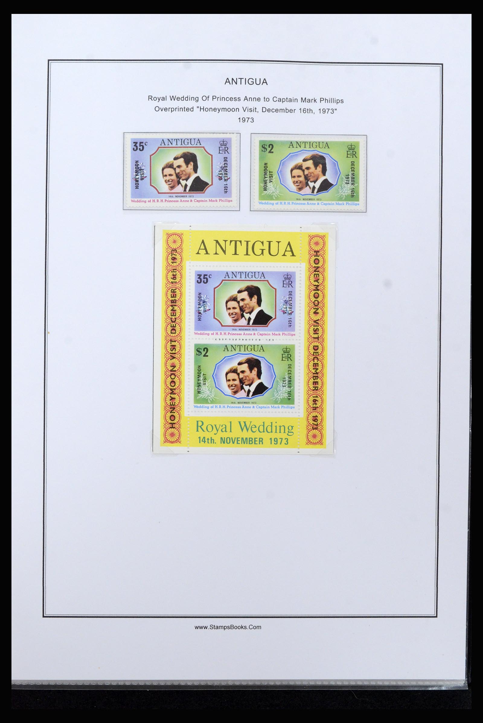 37201 041 - Postzegelverzameling 37201 Antigua 1903-1984.