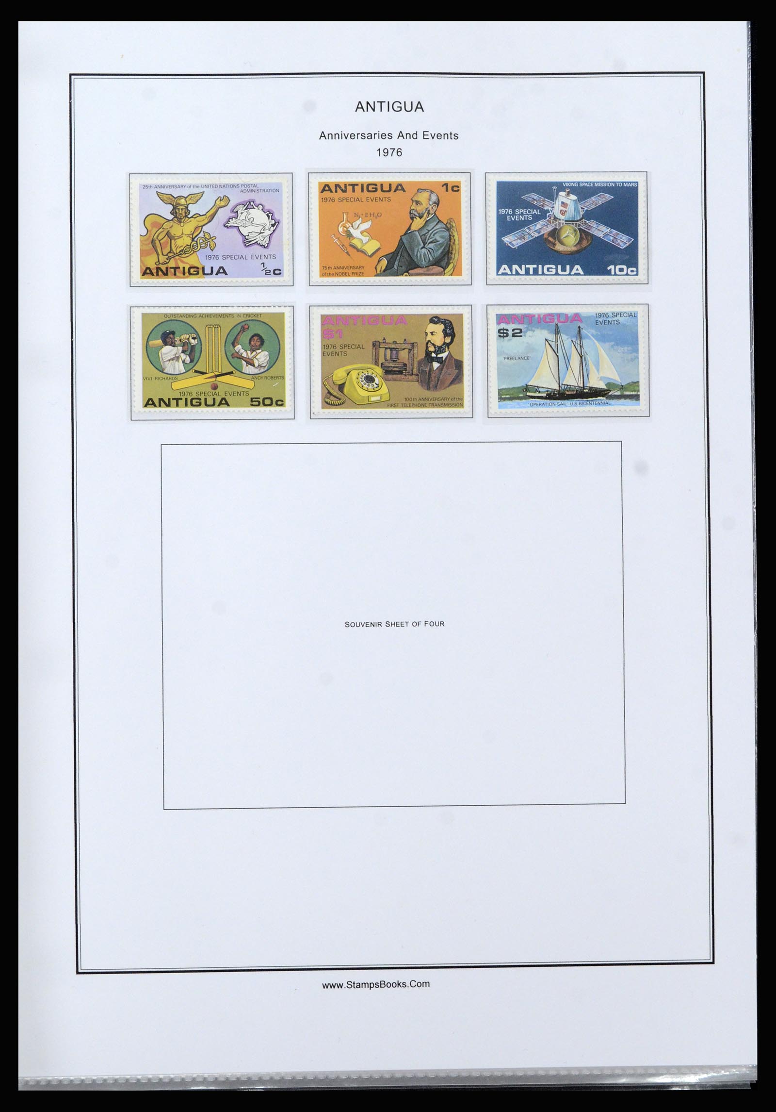 37201 064 - Postzegelverzameling 37201 Antigua 1903-1984.