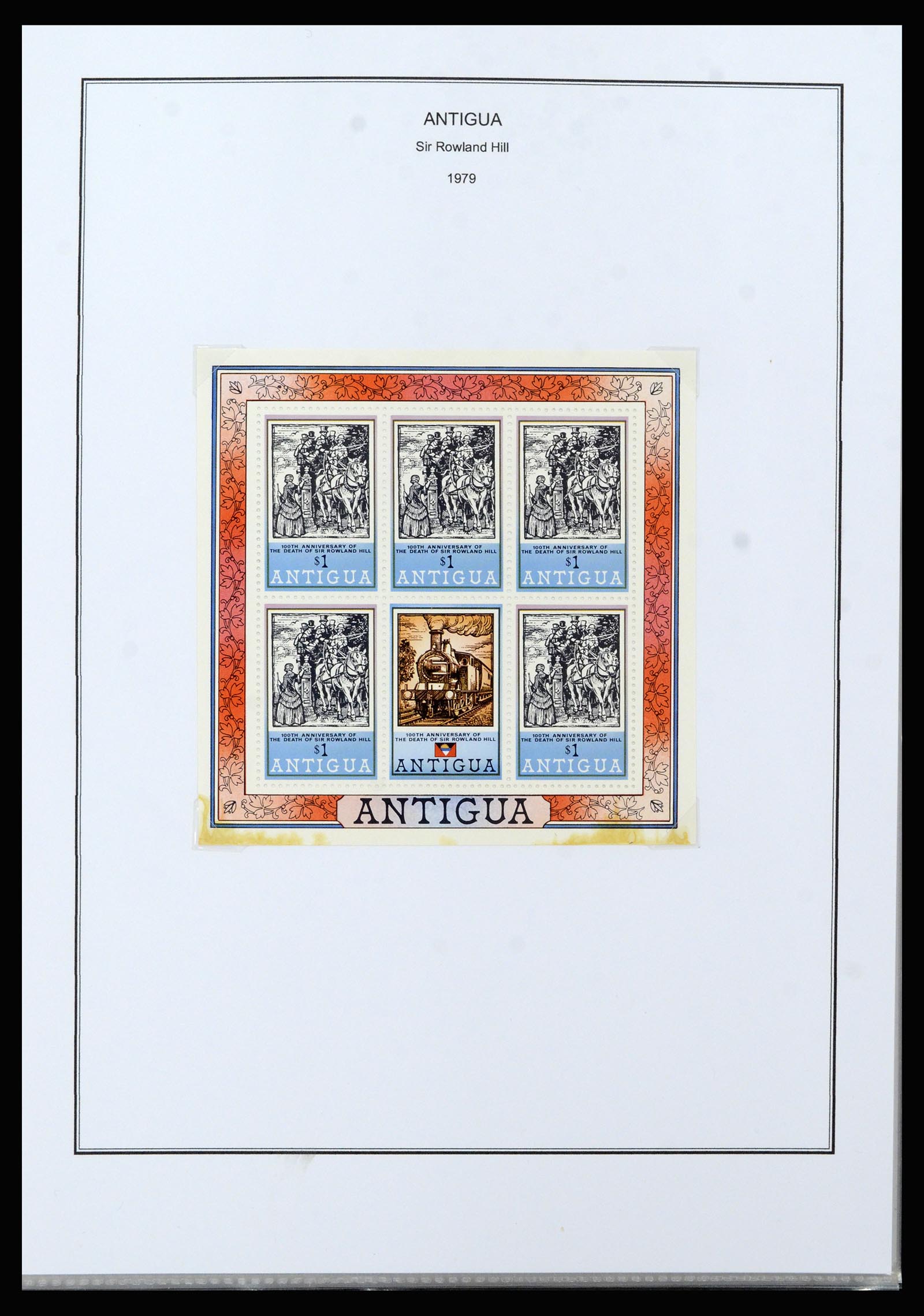 37201 085 - Postzegelverzameling 37201 Antigua 1903-1984.