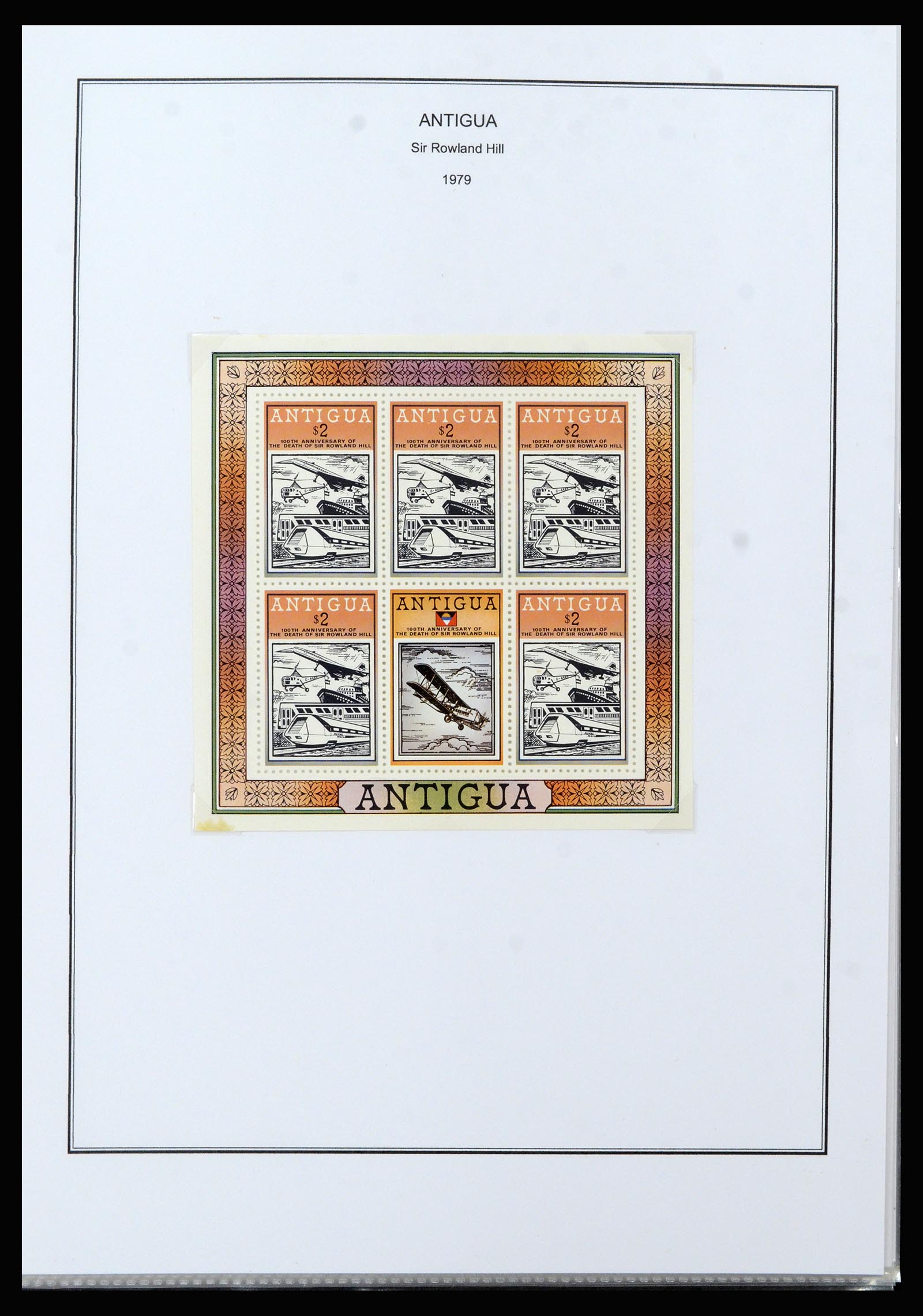37201 086 - Postzegelverzameling 37201 Antigua 1903-1984.