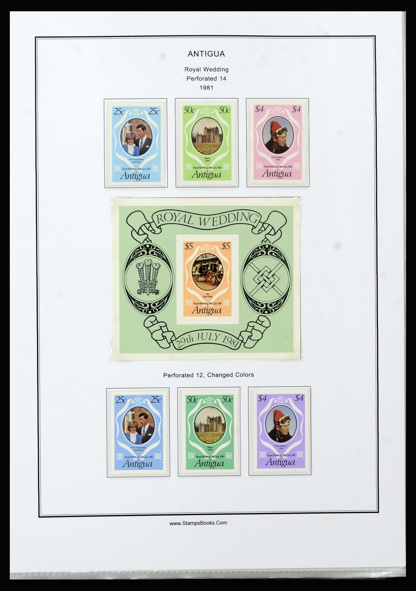 37201 103 - Postzegelverzameling 37201 Antigua 1903-1984.