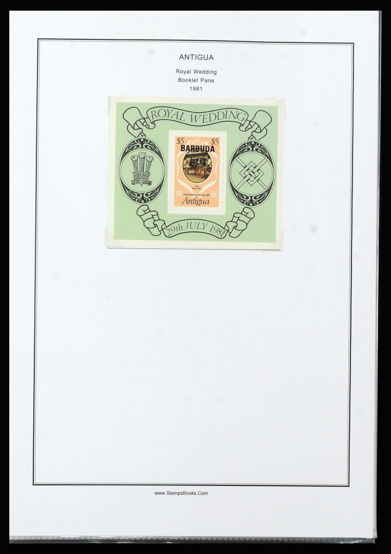 37201 104 - Postzegelverzameling 37201 Antigua 1903-1984.