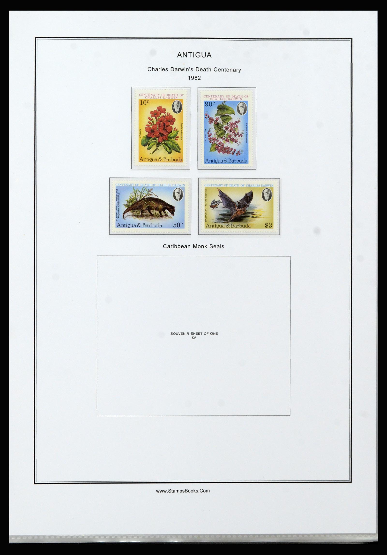37201 111 - Postzegelverzameling 37201 Antigua 1903-1984.