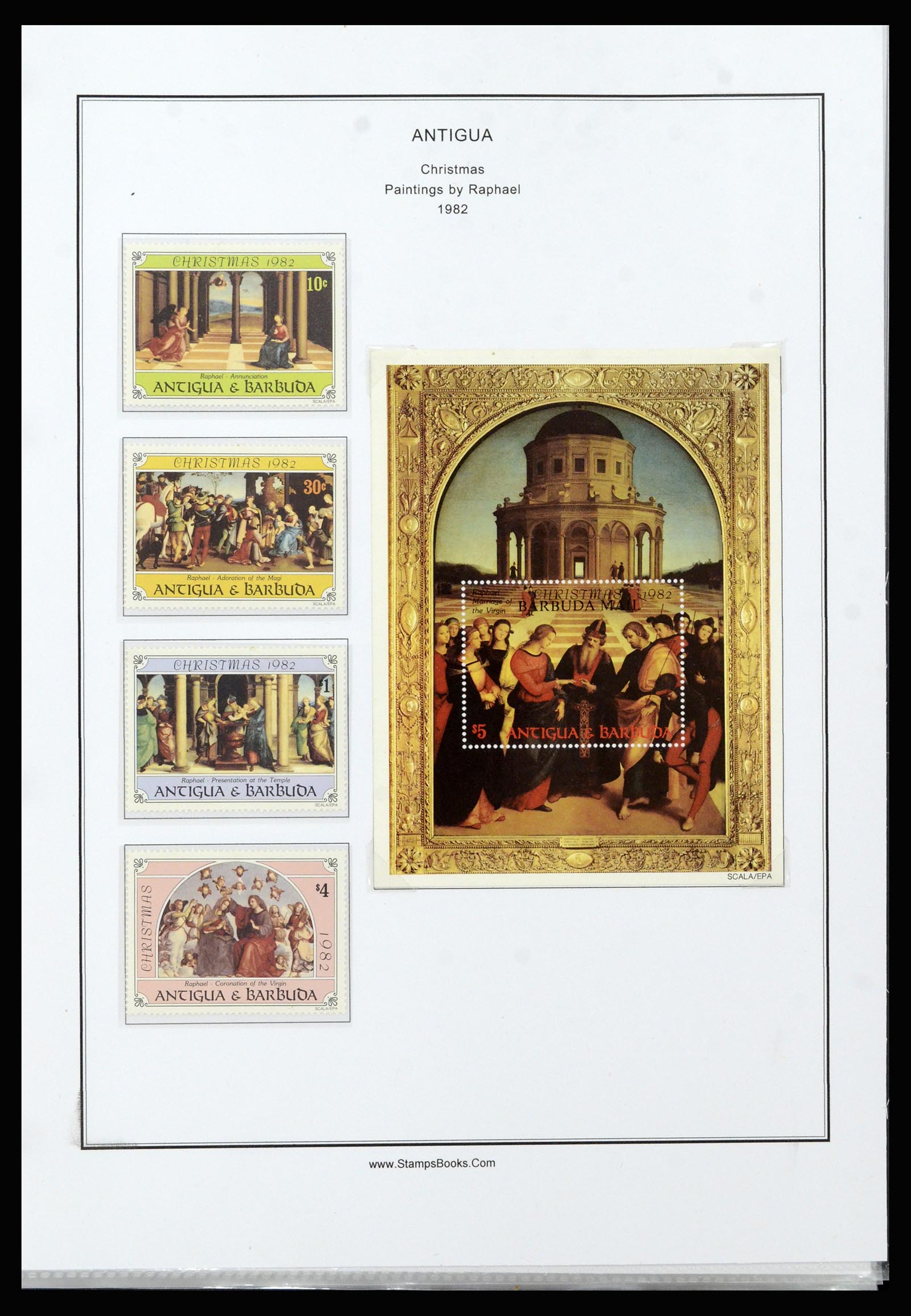 37201 116 - Postzegelverzameling 37201 Antigua 1903-1984.