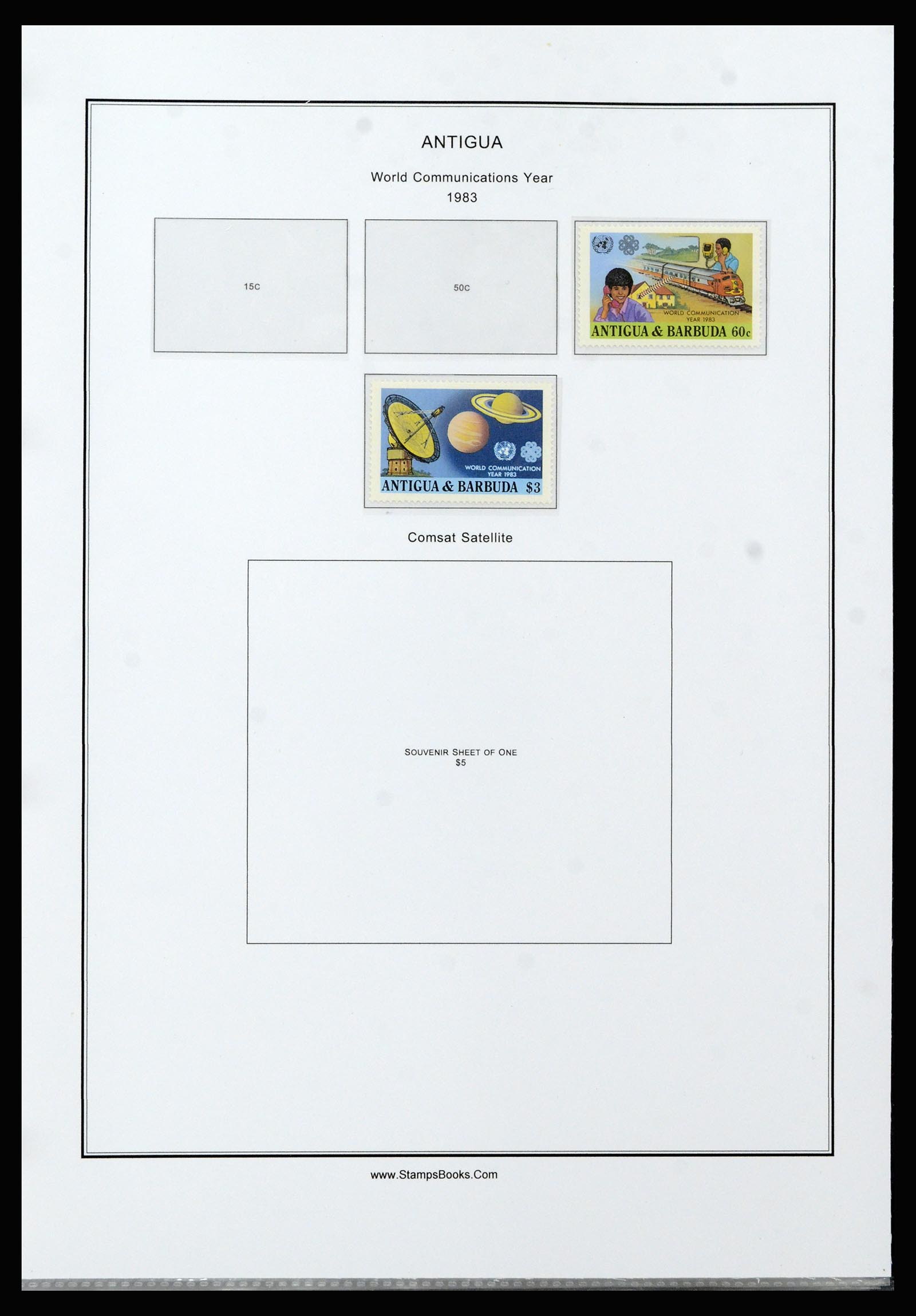 37201 118 - Postzegelverzameling 37201 Antigua 1903-1984.
