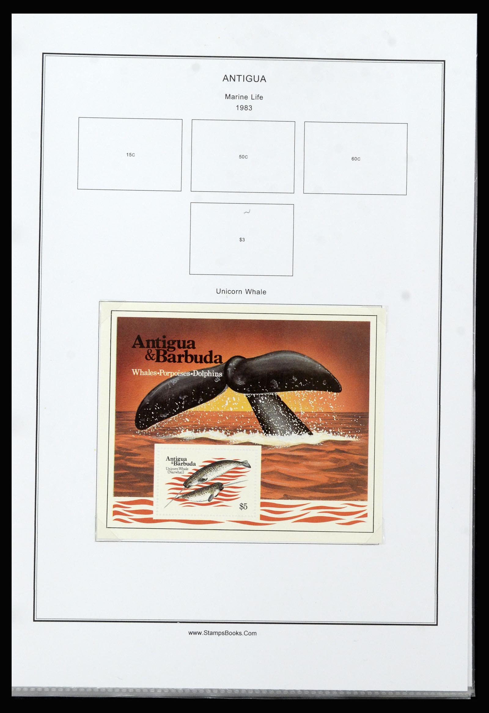 37201 119 - Postzegelverzameling 37201 Antigua 1903-1984.