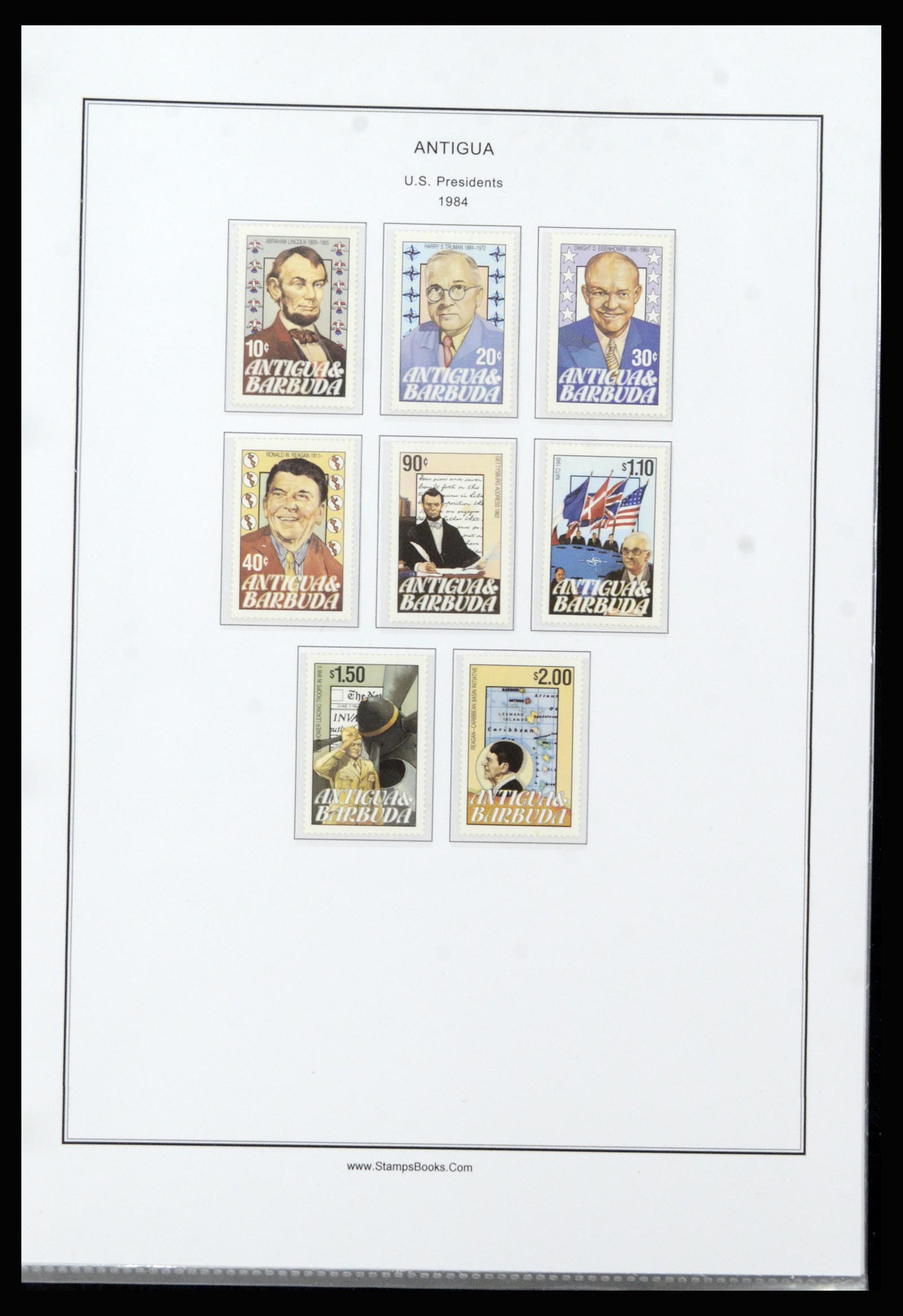 37201 120 - Postzegelverzameling 37201 Antigua 1903-1984.