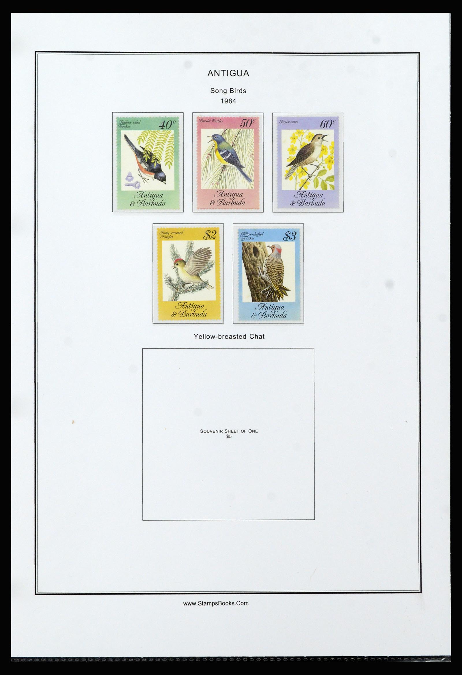37201 122 - Postzegelverzameling 37201 Antigua 1903-1984.