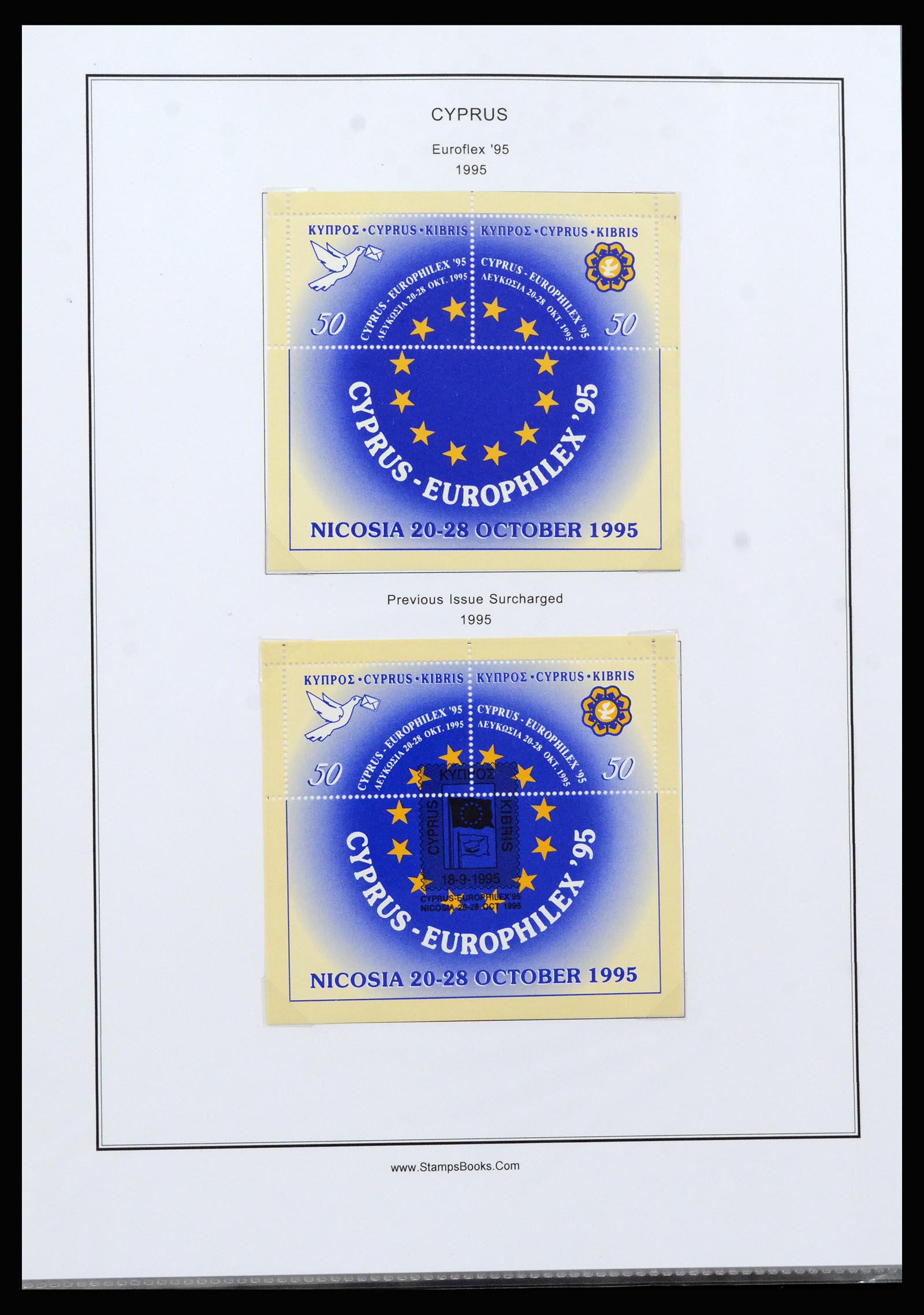 37204 081 - Postzegelverzameling 37204 Cyprus 1960-2008.