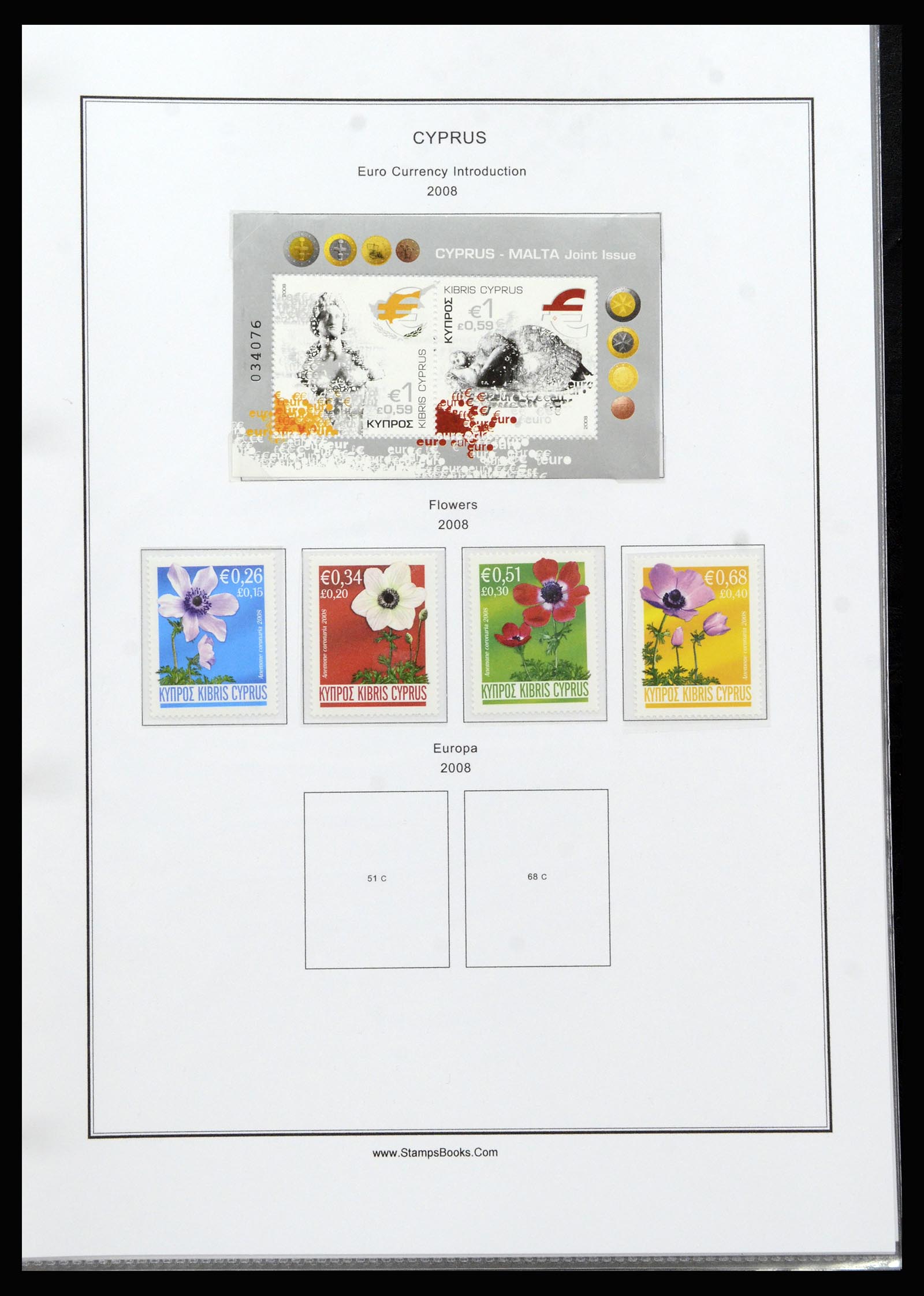 37204 116 - Postzegelverzameling 37204 Cyprus 1960-2008.