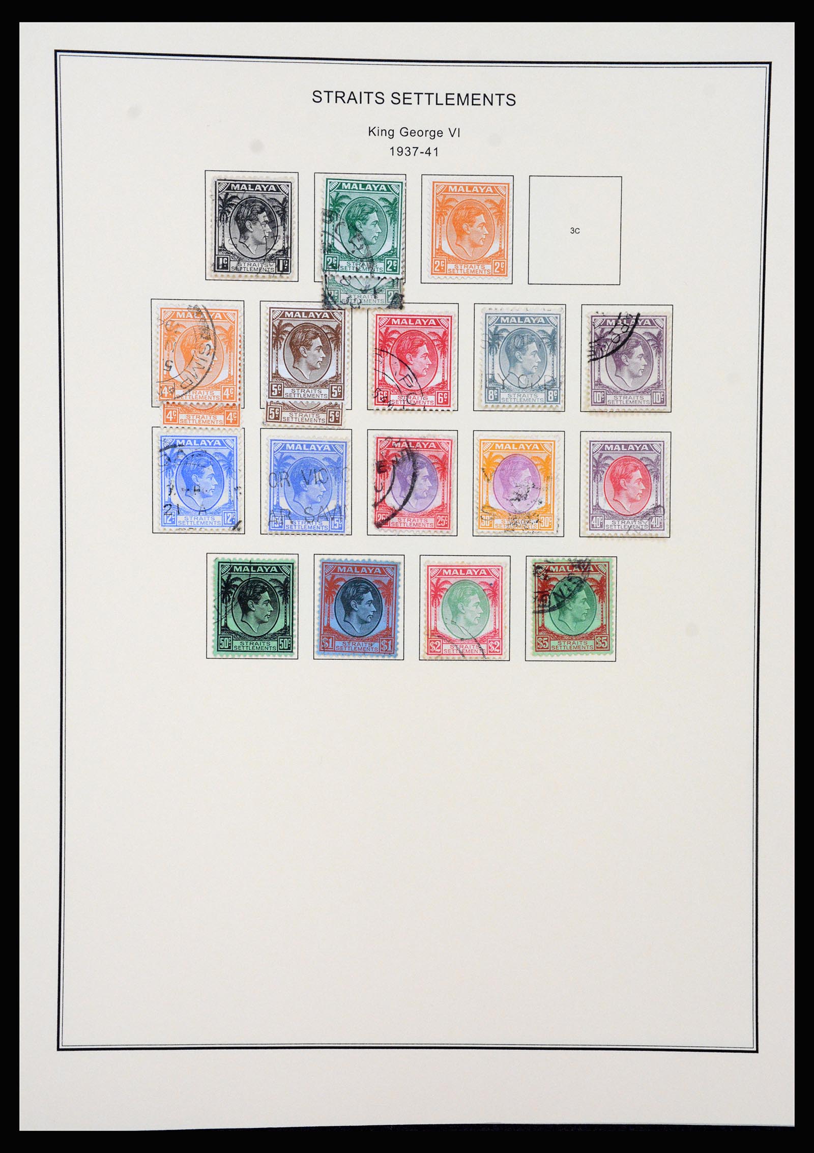37205 012 - Postzegelverzameling 37205 Maleisië en Staten 1867-1999.