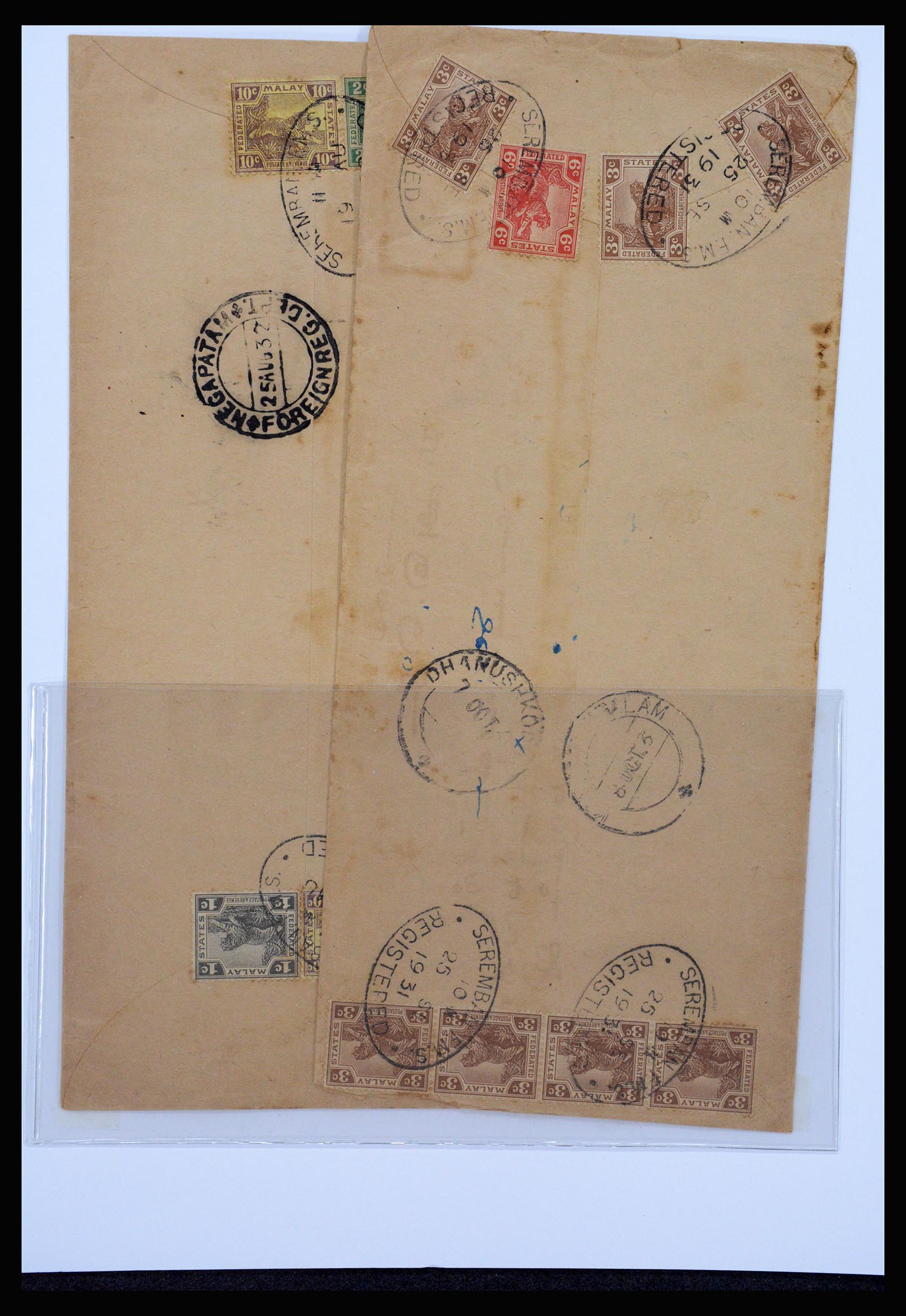 37205 016 - Postzegelverzameling 37205 Maleisië en Staten 1867-1999.
