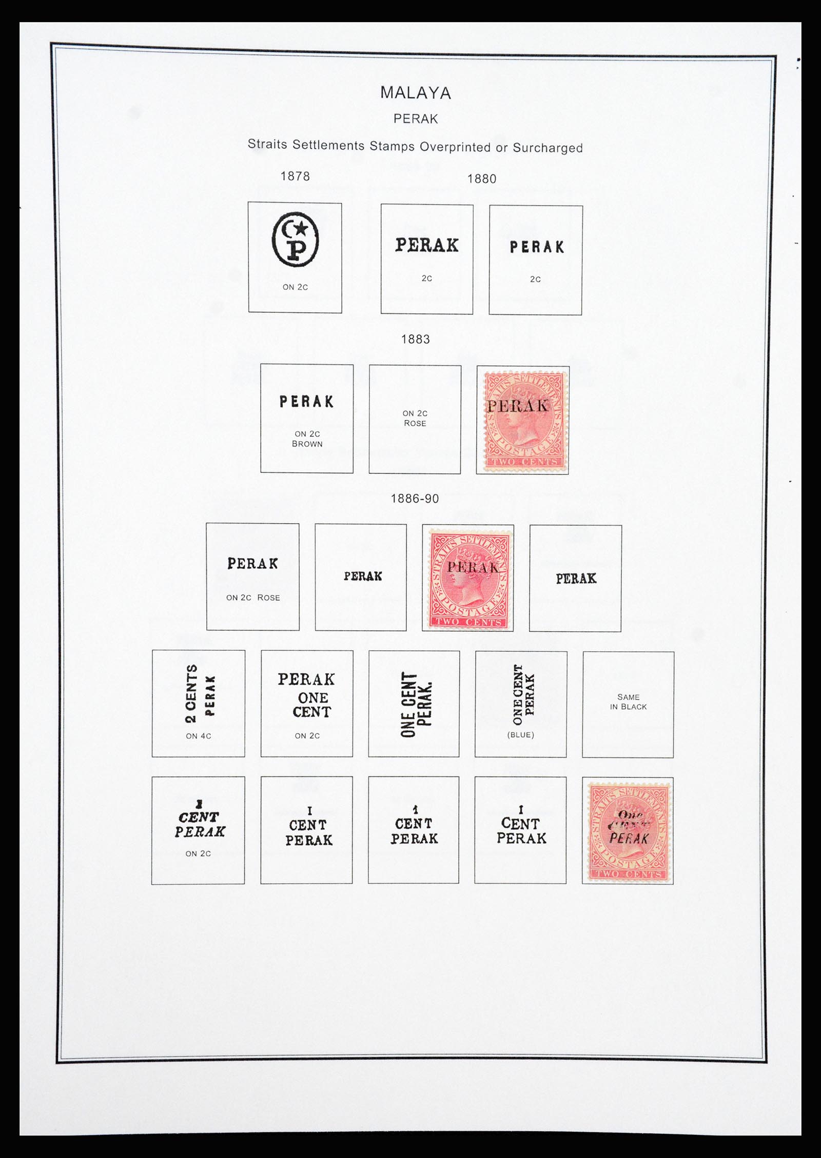 37205 073 - Stamp collection 37205 Malaysia and States 1867-1999.