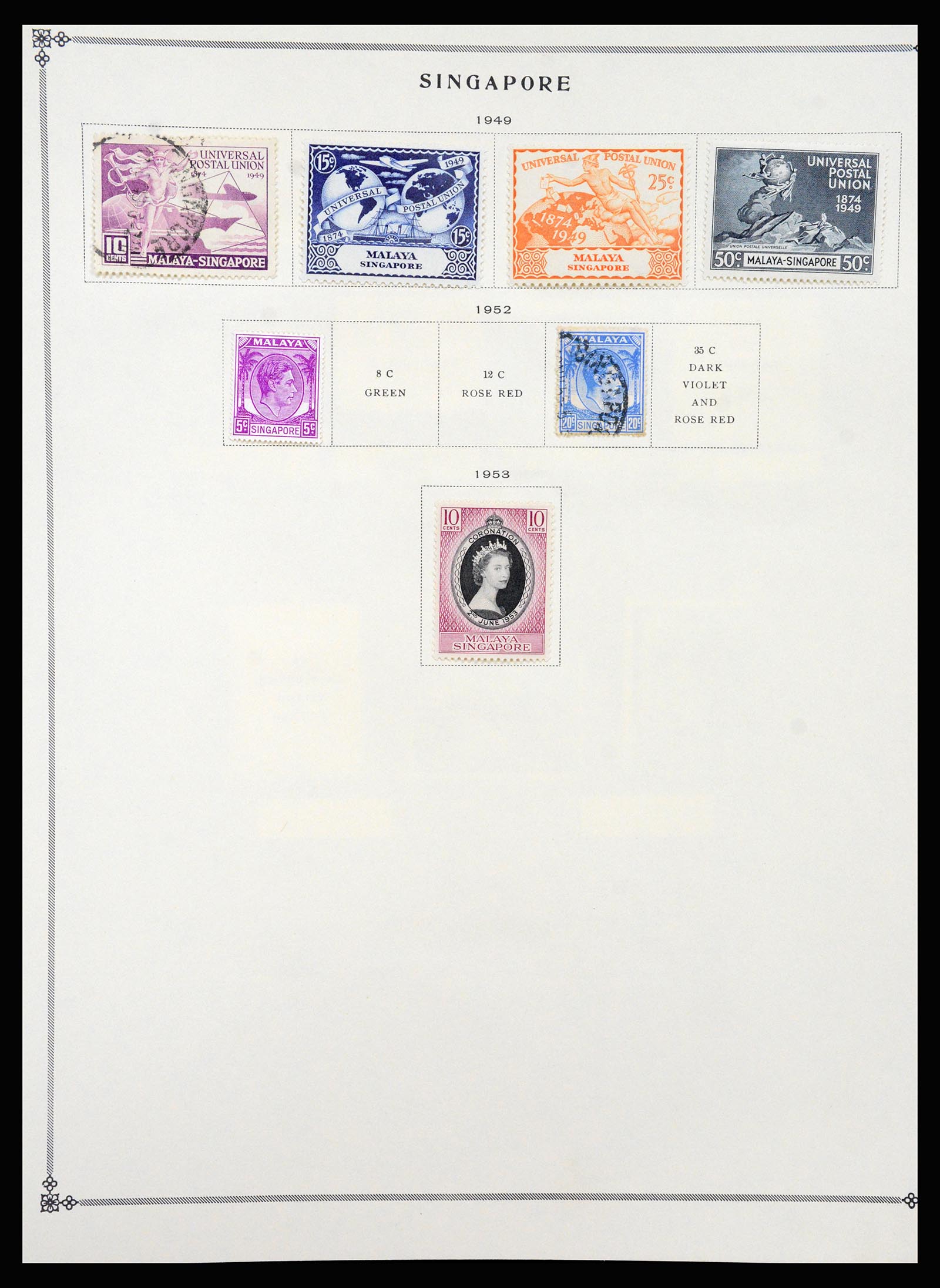 37205 103 - Postzegelverzameling 37205 Maleisië en Staten 1867-1999.