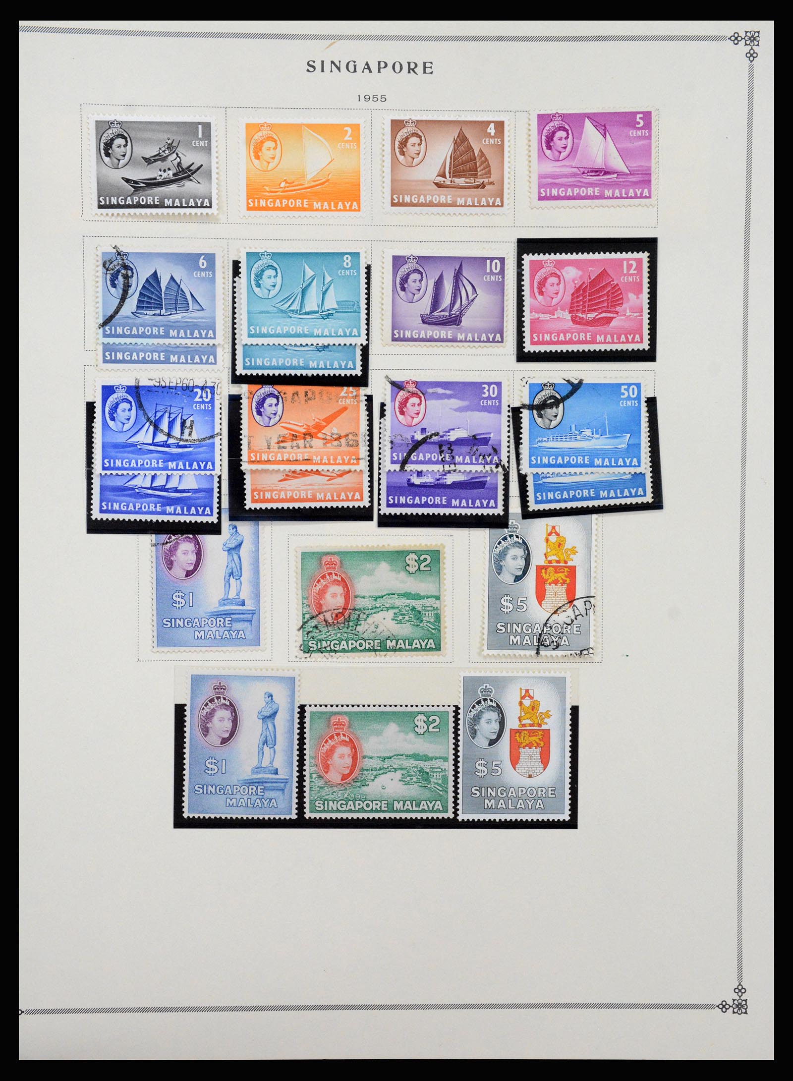37205 104 - Postzegelverzameling 37205 Maleisië en Staten 1867-1999.