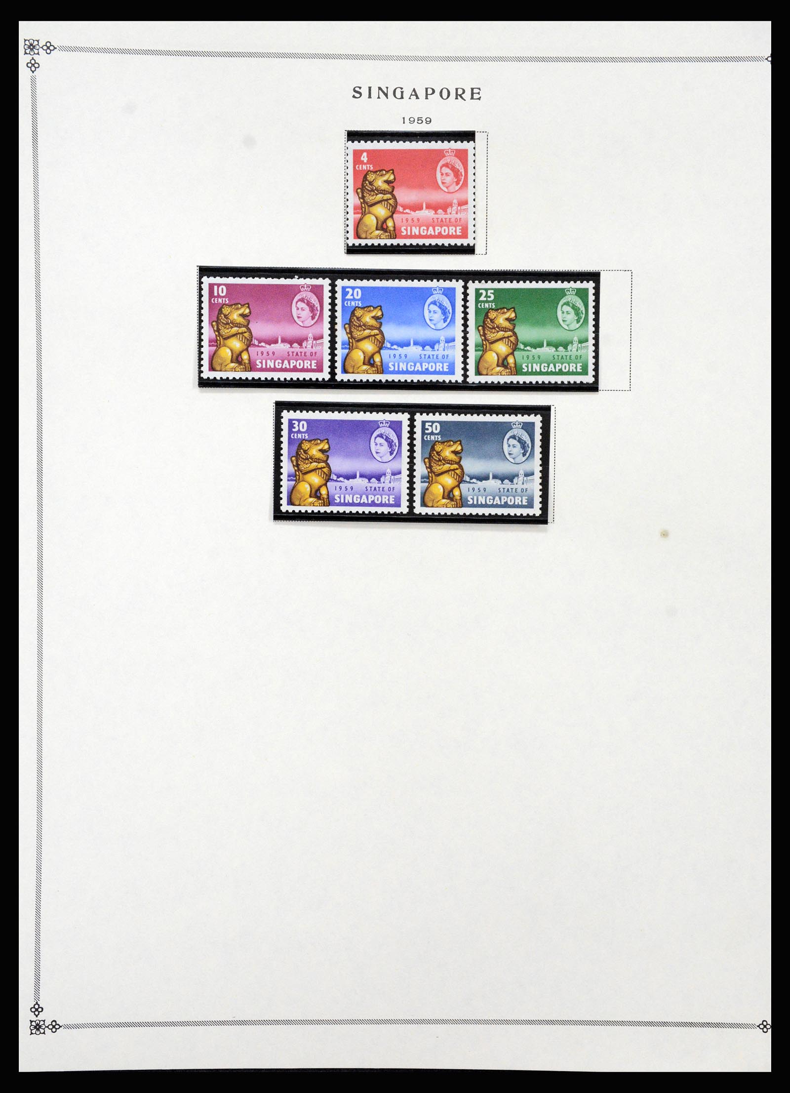 37205 105 - Postzegelverzameling 37205 Maleisië en Staten 1867-1999.