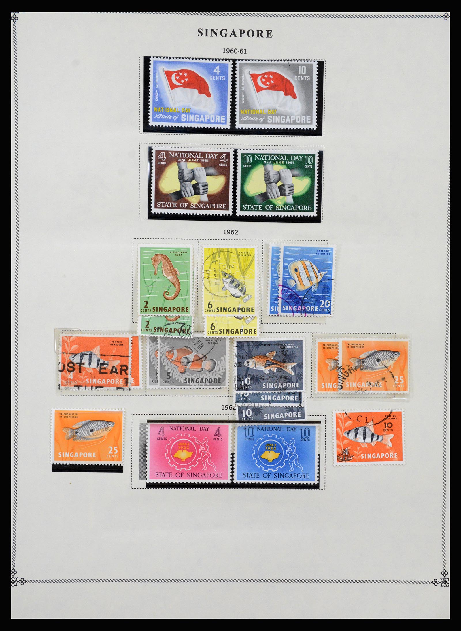37205 106 - Postzegelverzameling 37205 Maleisië en Staten 1867-1999.