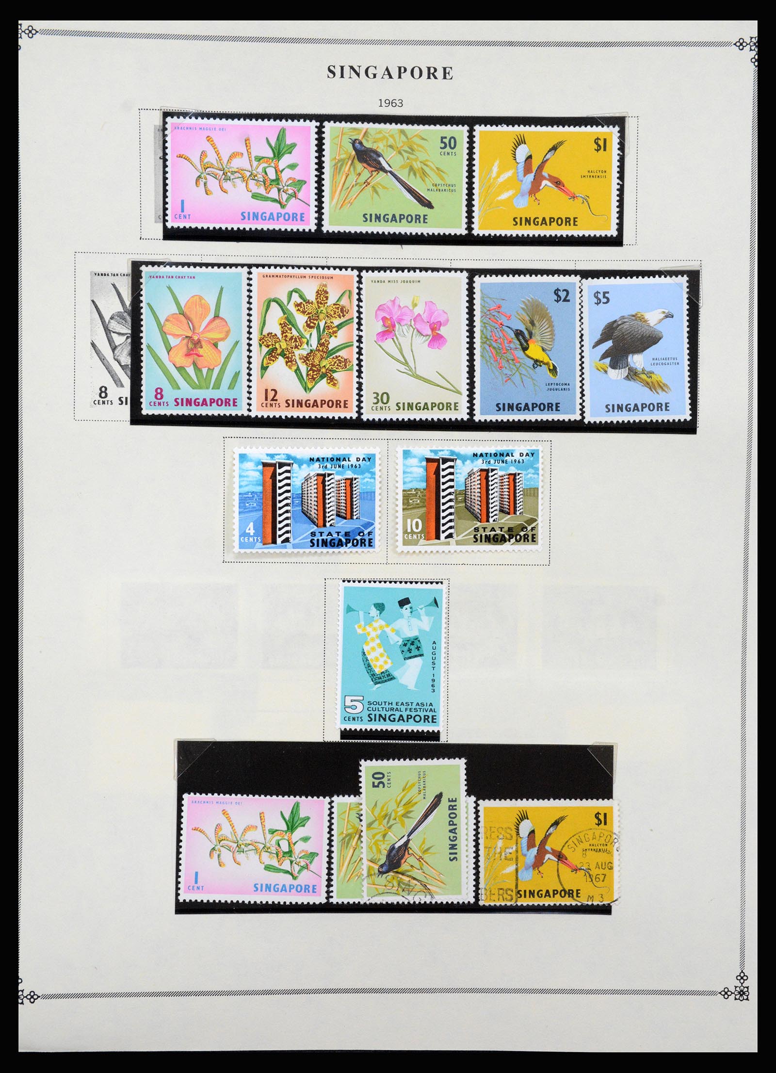 37205 107 - Postzegelverzameling 37205 Maleisië en Staten 1867-1999.