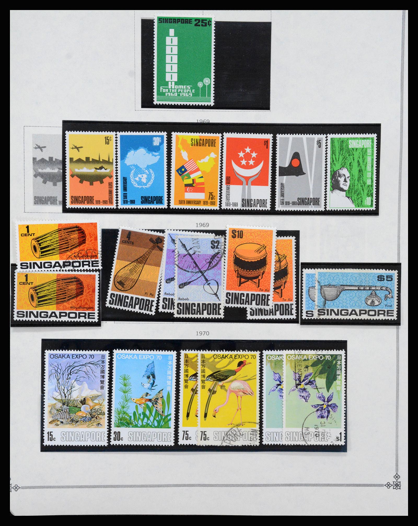 37205 111 - Postzegelverzameling 37205 Maleisië en Staten 1867-1999.