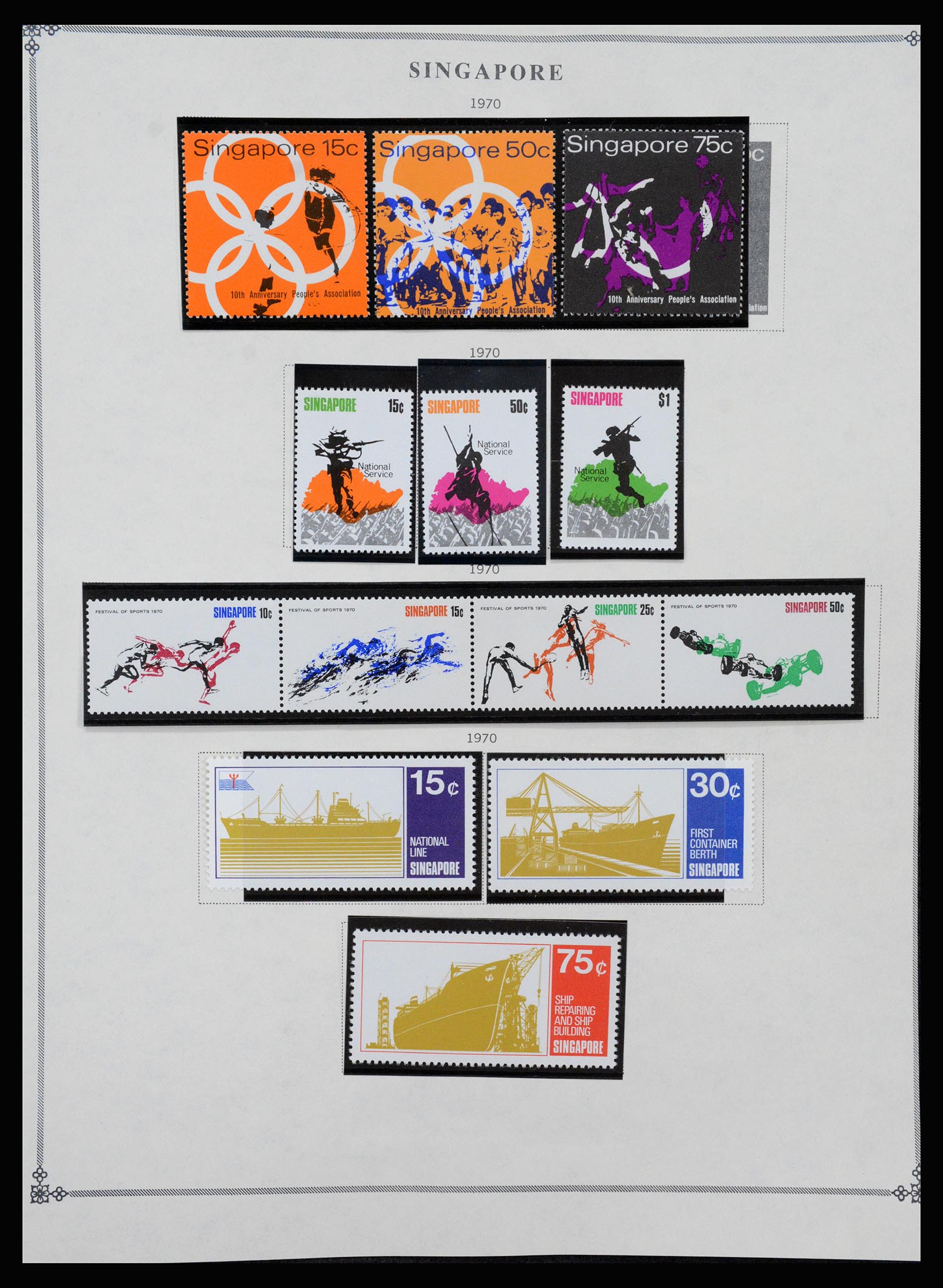 37205 112 - Postzegelverzameling 37205 Maleisië en Staten 1867-1999.