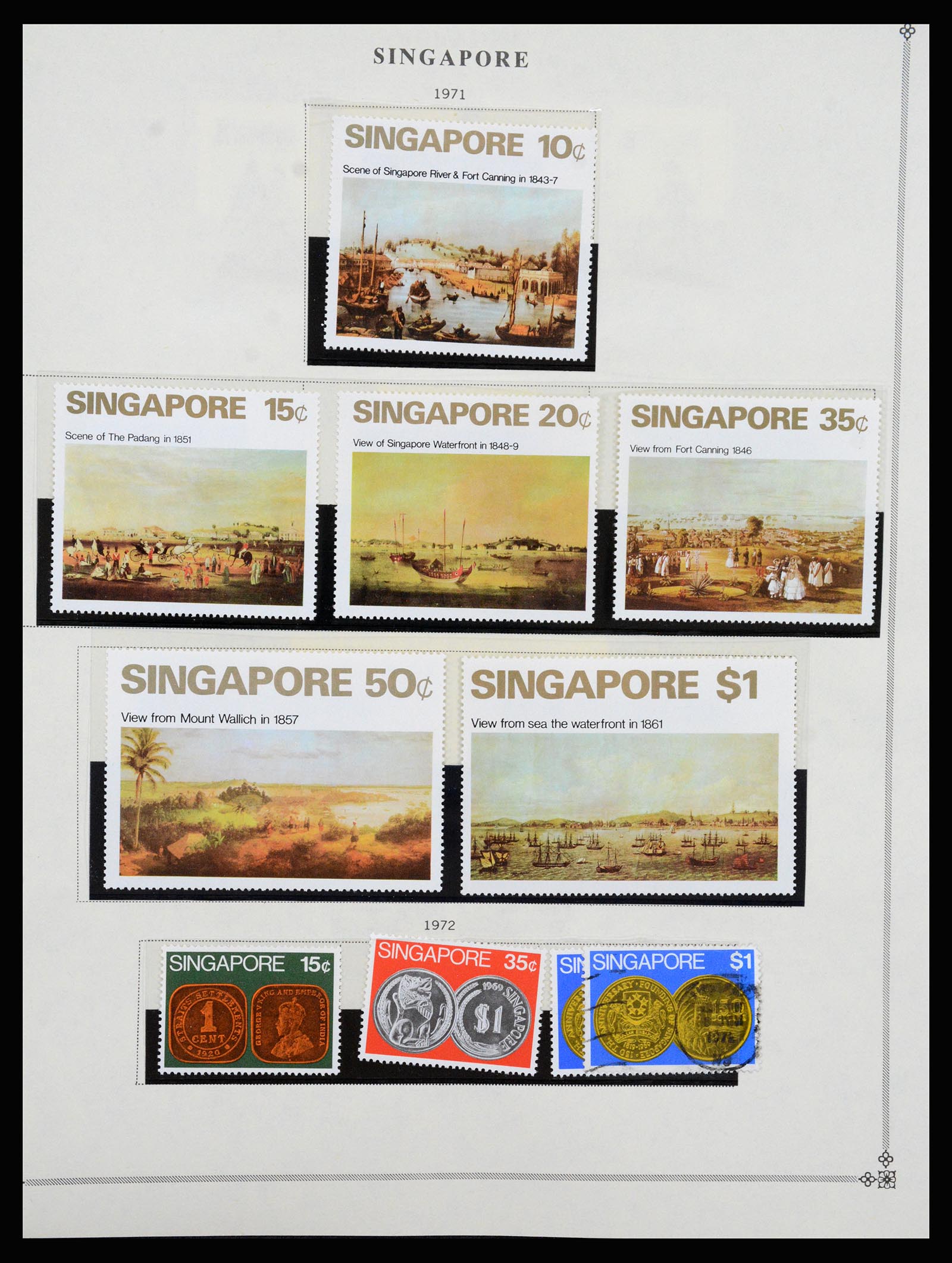 37205 115 - Stamp collection 37205 Malaysia and States 1867-1999.