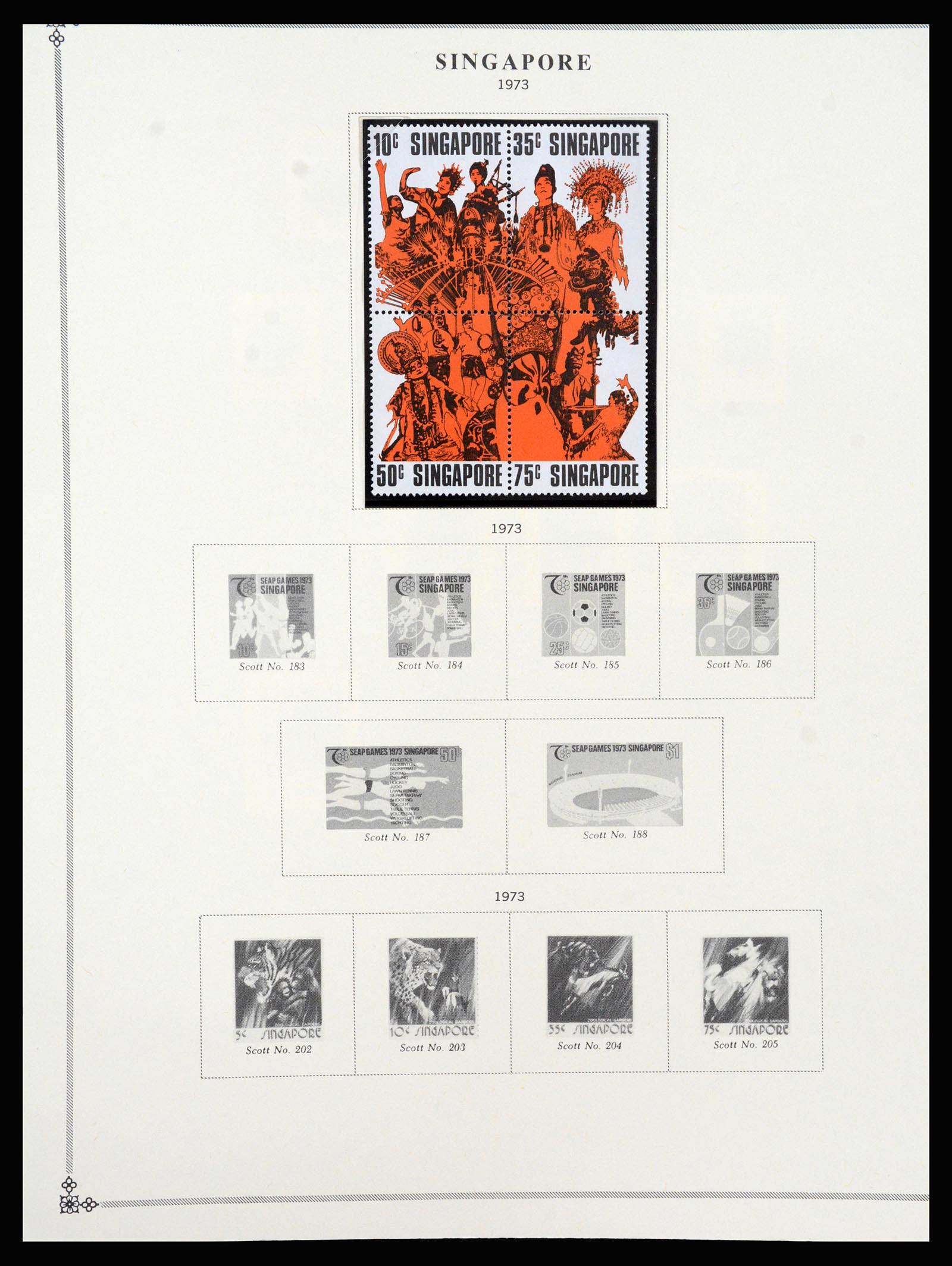 37205 118 - Postzegelverzameling 37205 Maleisië en Staten 1867-1999.