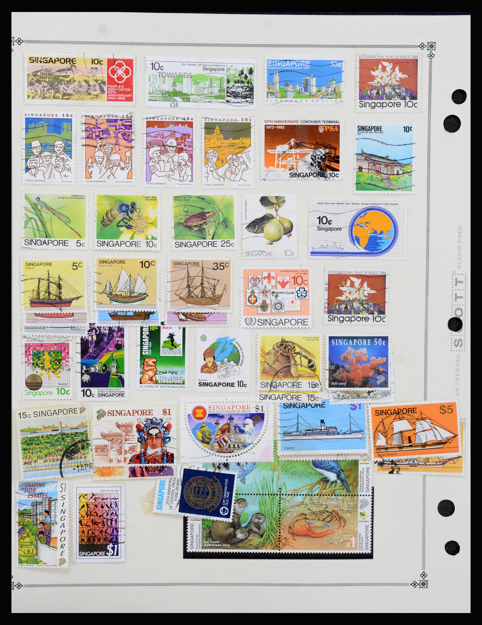 37205 122 - Stamp collection 37205 Malaysia and States 1867-1999.
