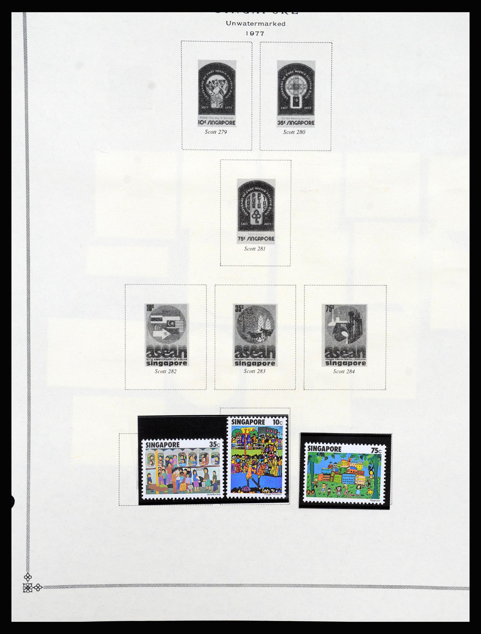 37205 125 - Postzegelverzameling 37205 Maleisië en Staten 1867-1999.