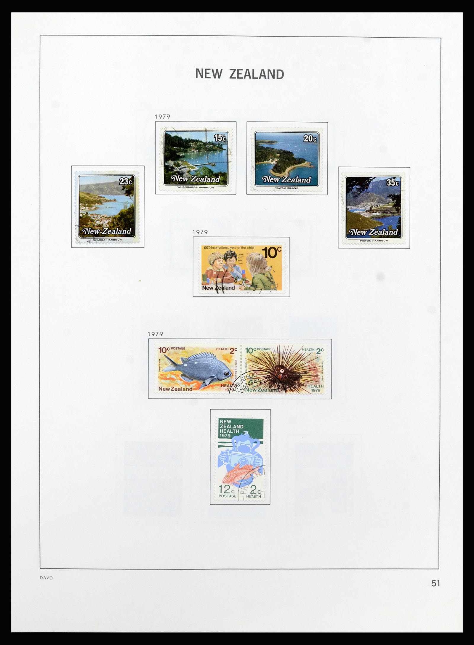 37209 052 - Postzegelverzameling 37209 Nieuw Zeeland 1855-1997.