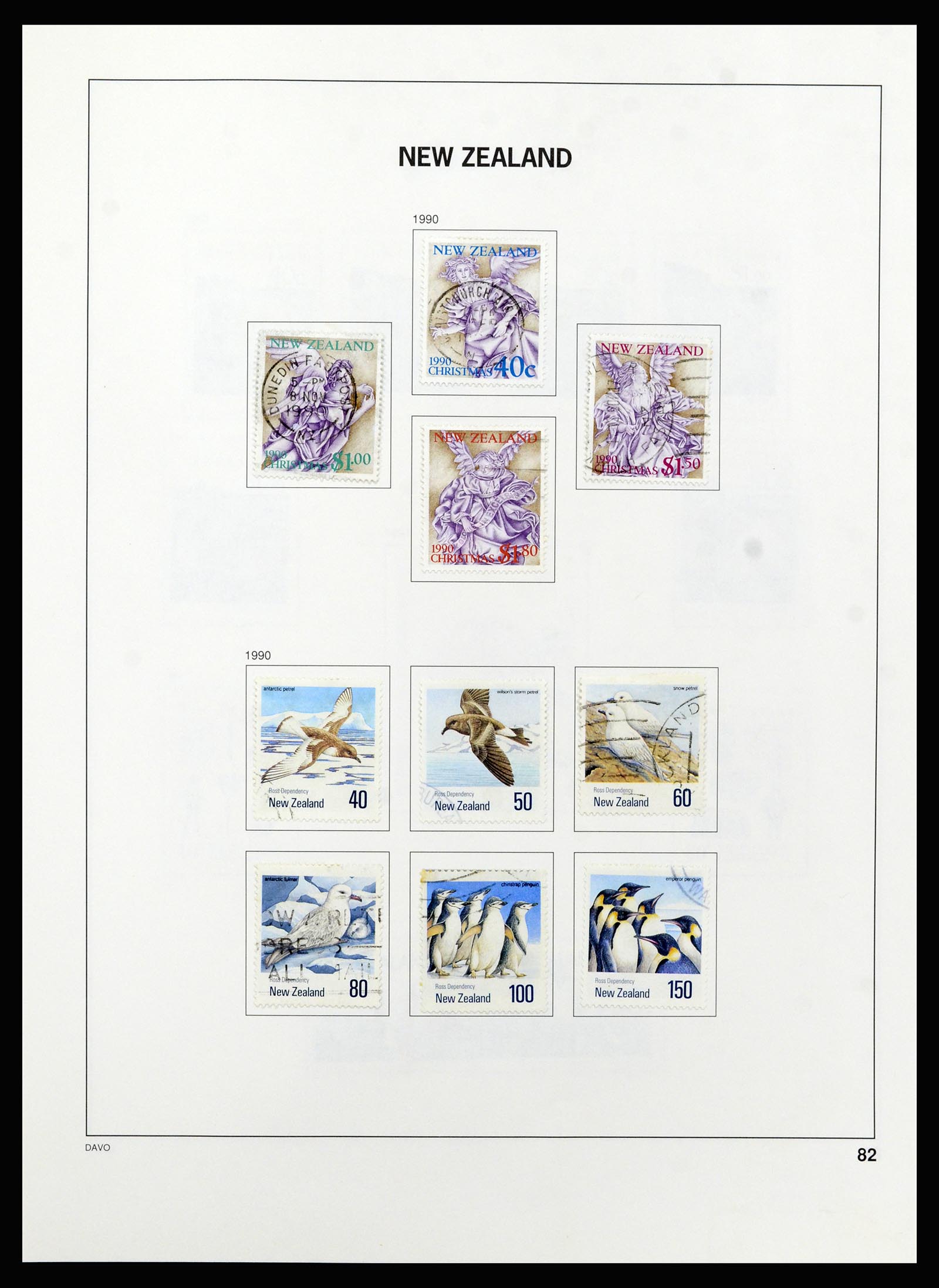 37209 083 - Postzegelverzameling 37209 Nieuw Zeeland 1855-1997.