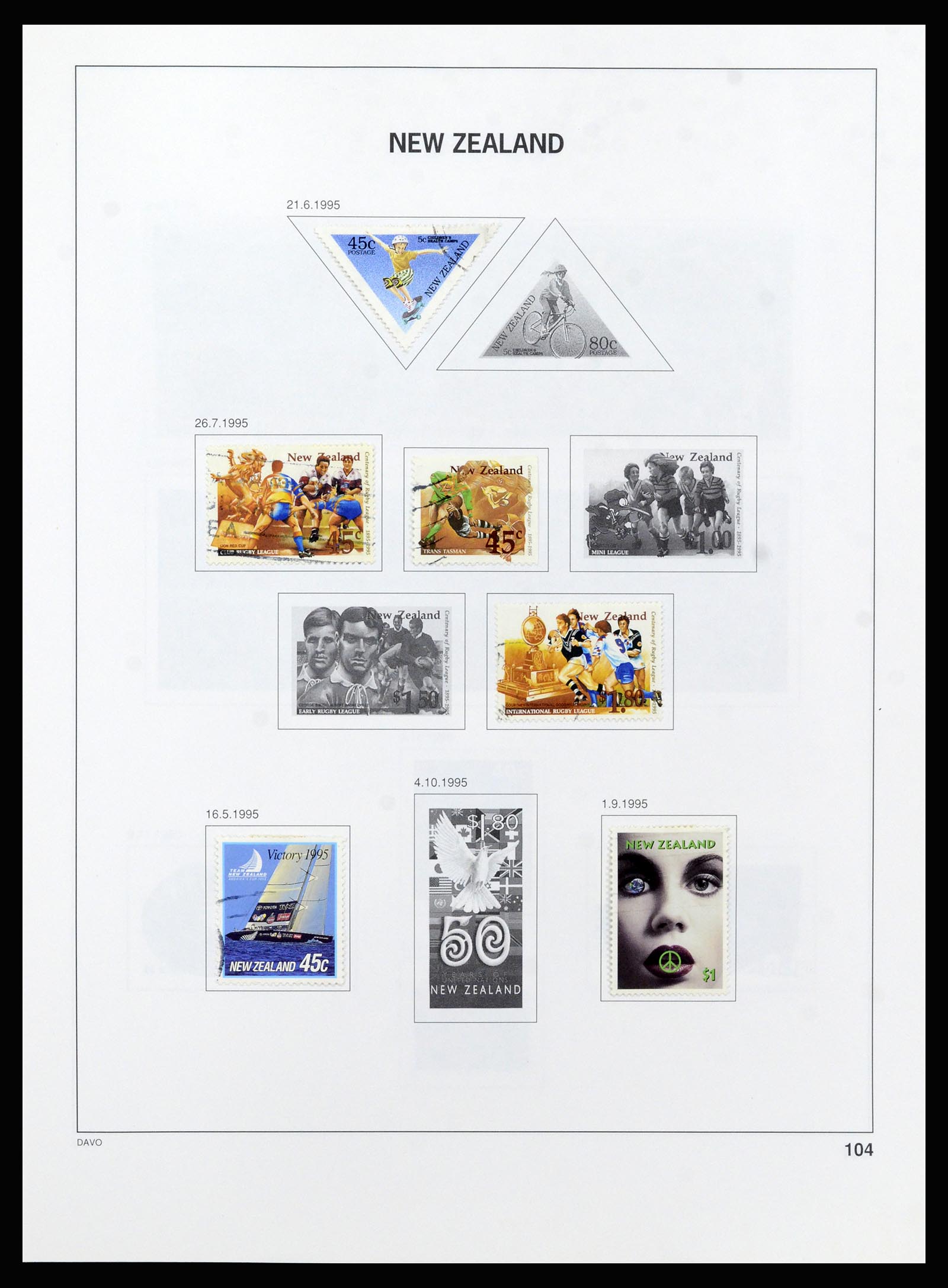 37209 103 - Postzegelverzameling 37209 Nieuw Zeeland 1855-1997.
