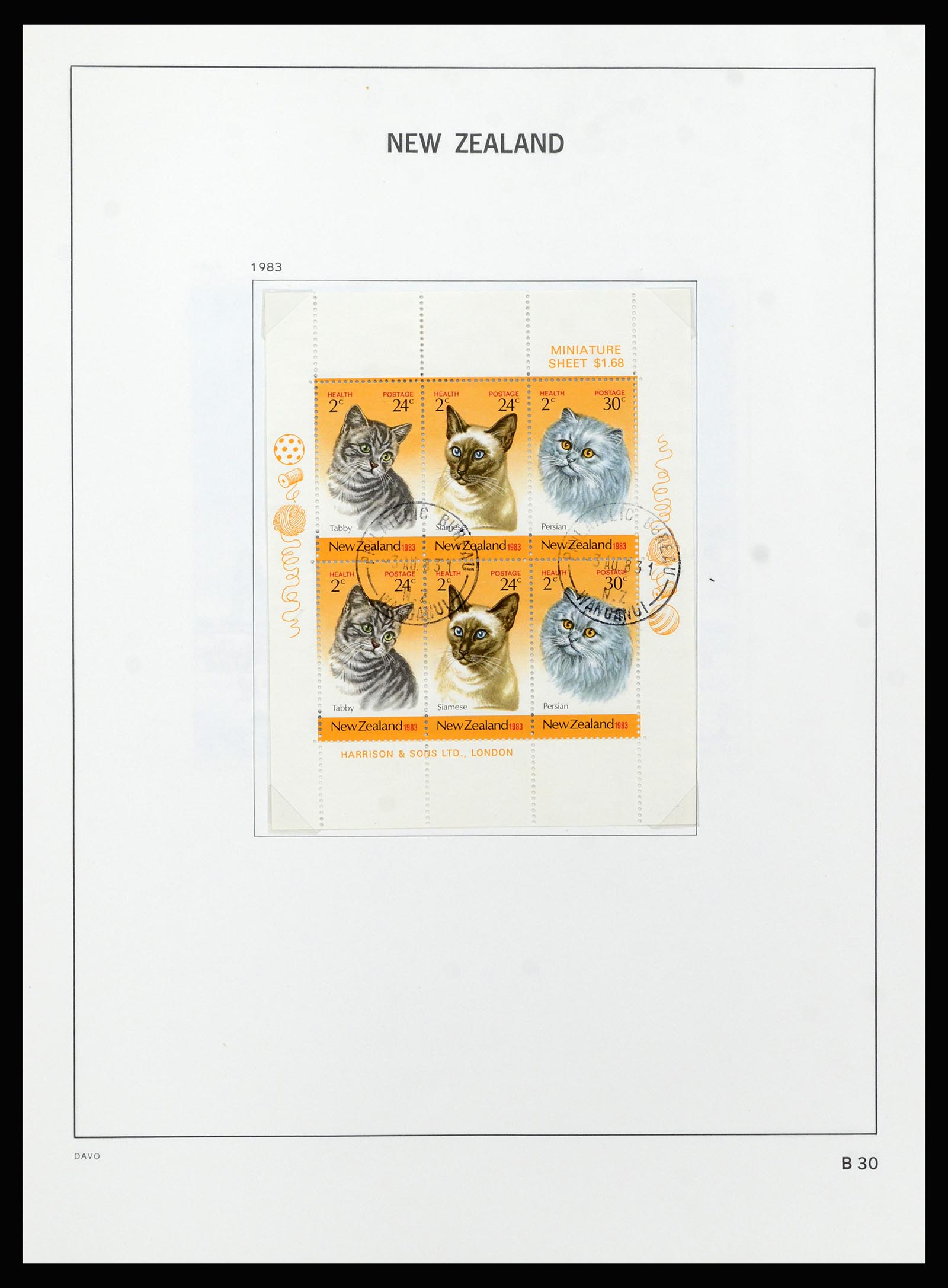 37209 119 - Postzegelverzameling 37209 Nieuw Zeeland 1855-1997.