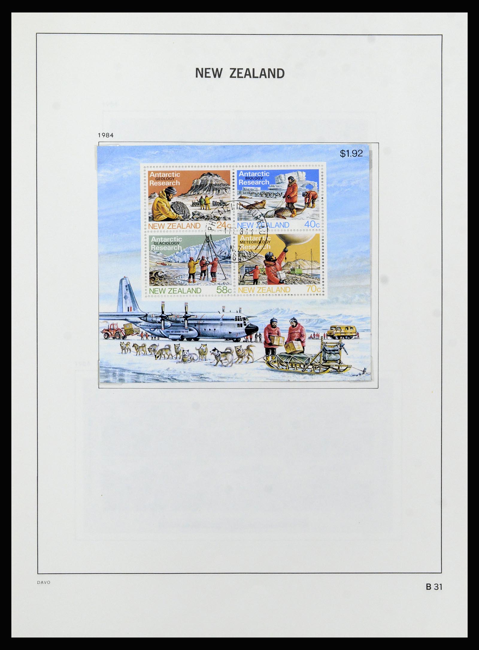 37209 120 - Postzegelverzameling 37209 Nieuw Zeeland 1855-1997.