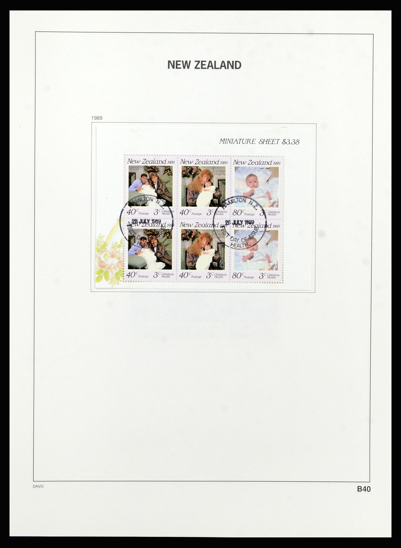 37209 126 - Postzegelverzameling 37209 Nieuw Zeeland 1855-1997.