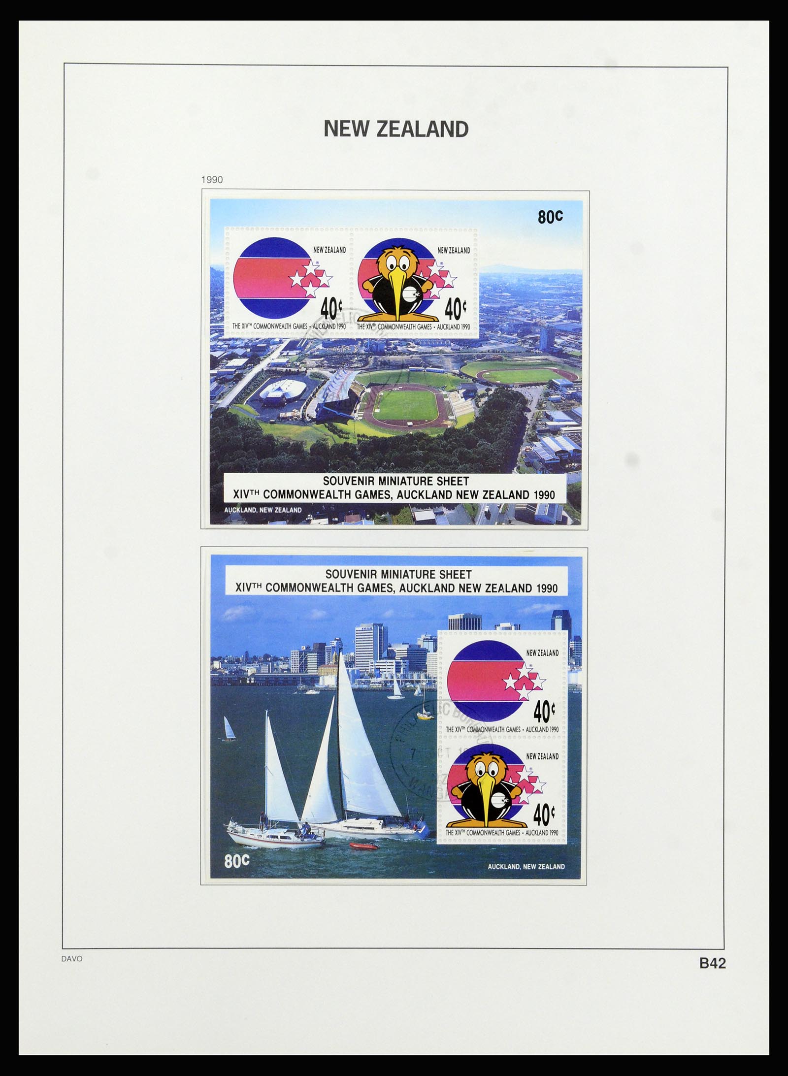 37209 128 - Postzegelverzameling 37209 Nieuw Zeeland 1855-1997.