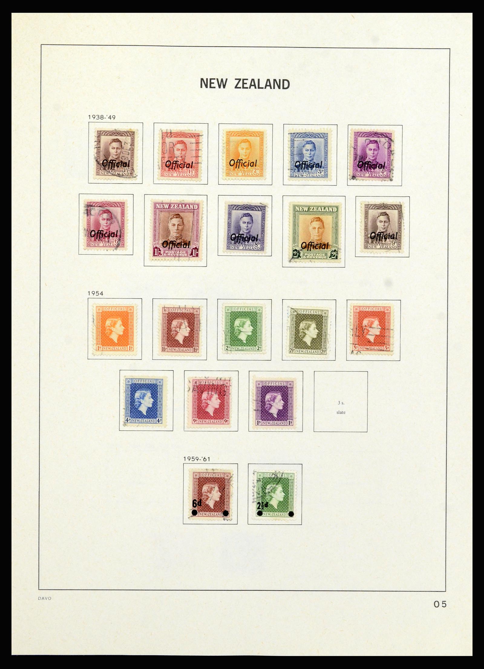 37209 150 - Stamp collection 37209 New Zealand 1855-1997.