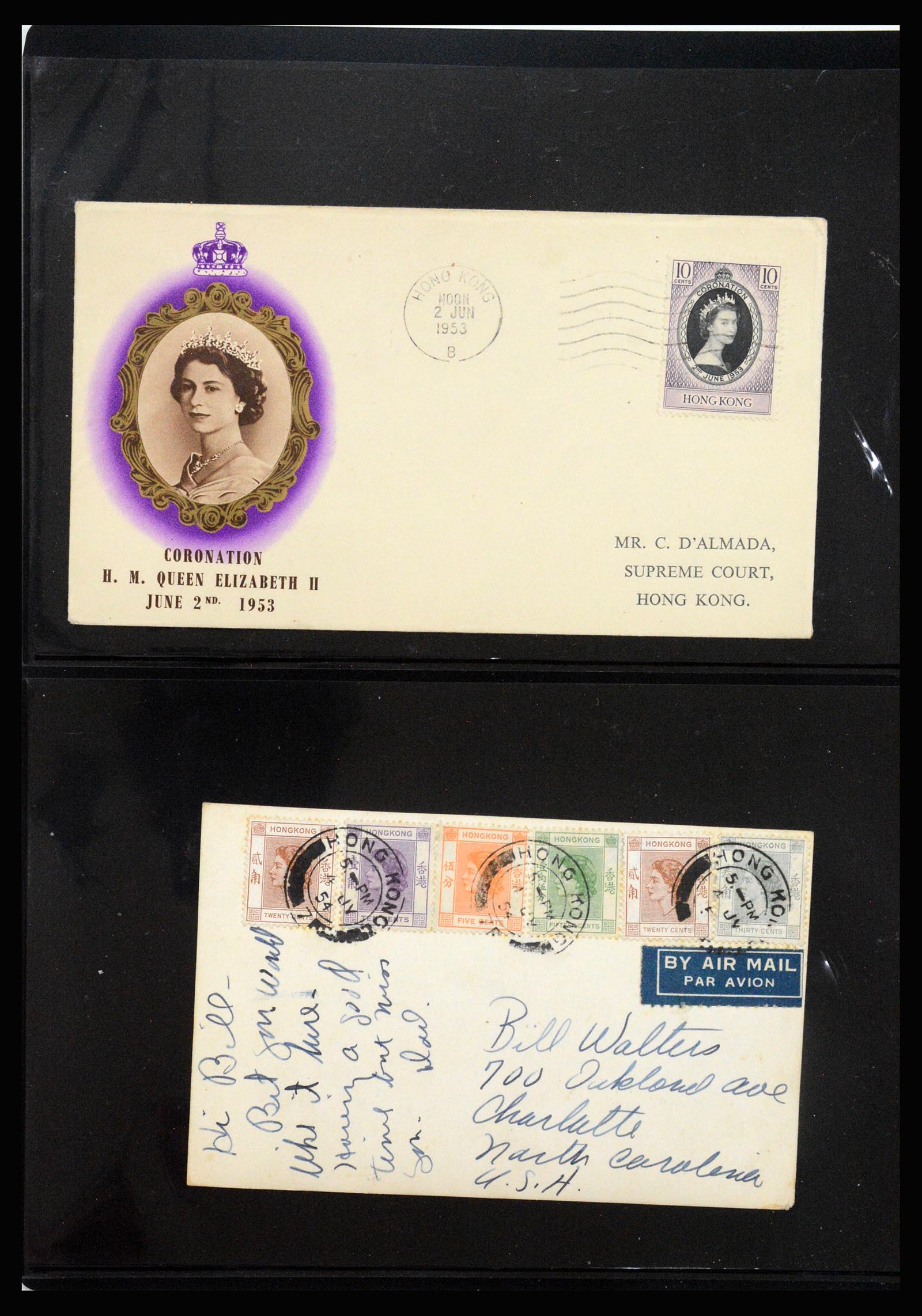 37210 100 - Postzegelverzameling 37210 Hongkong 1862-2000.