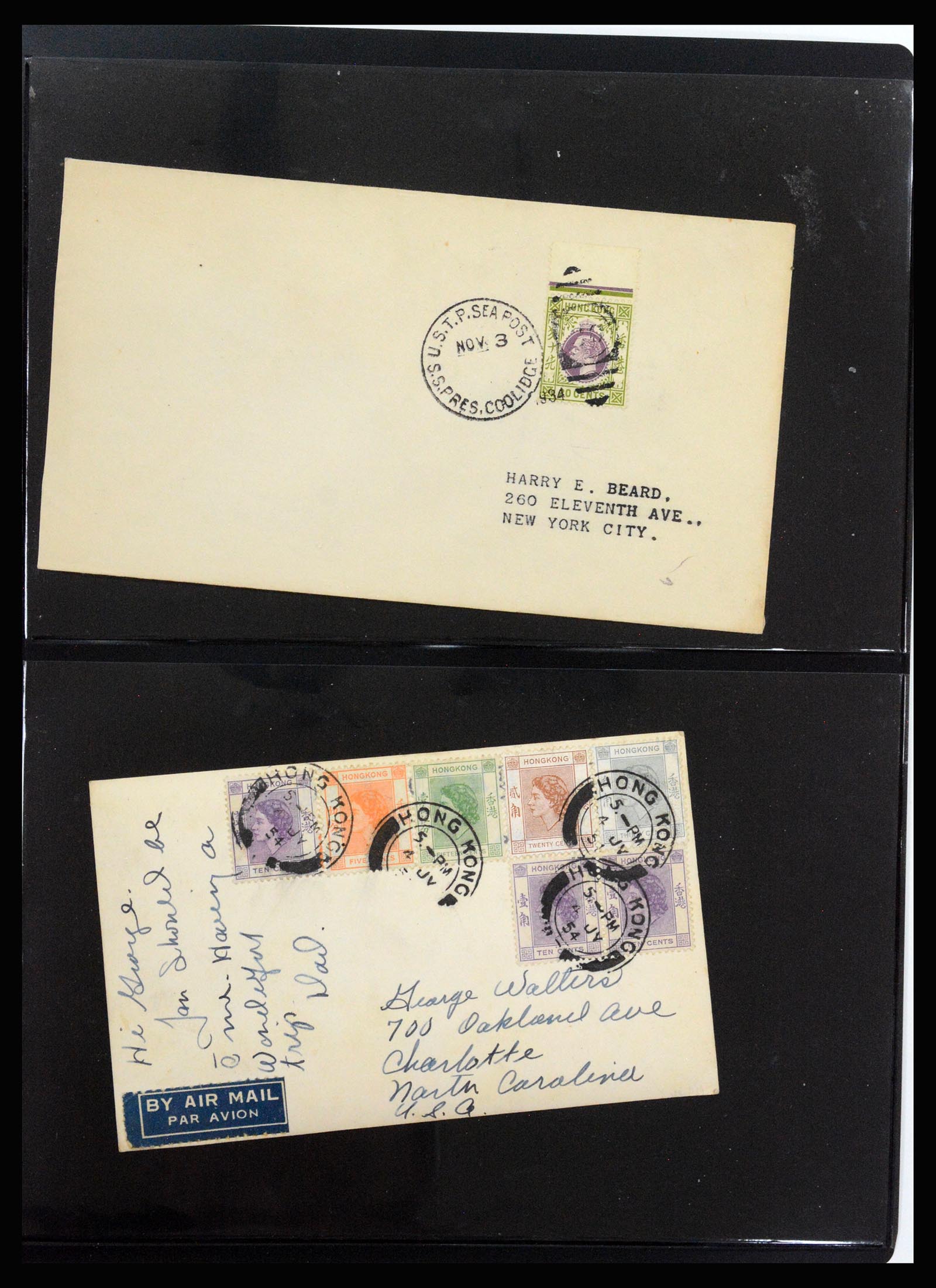 37210 101 - Postzegelverzameling 37210 Hongkong 1862-2000.
