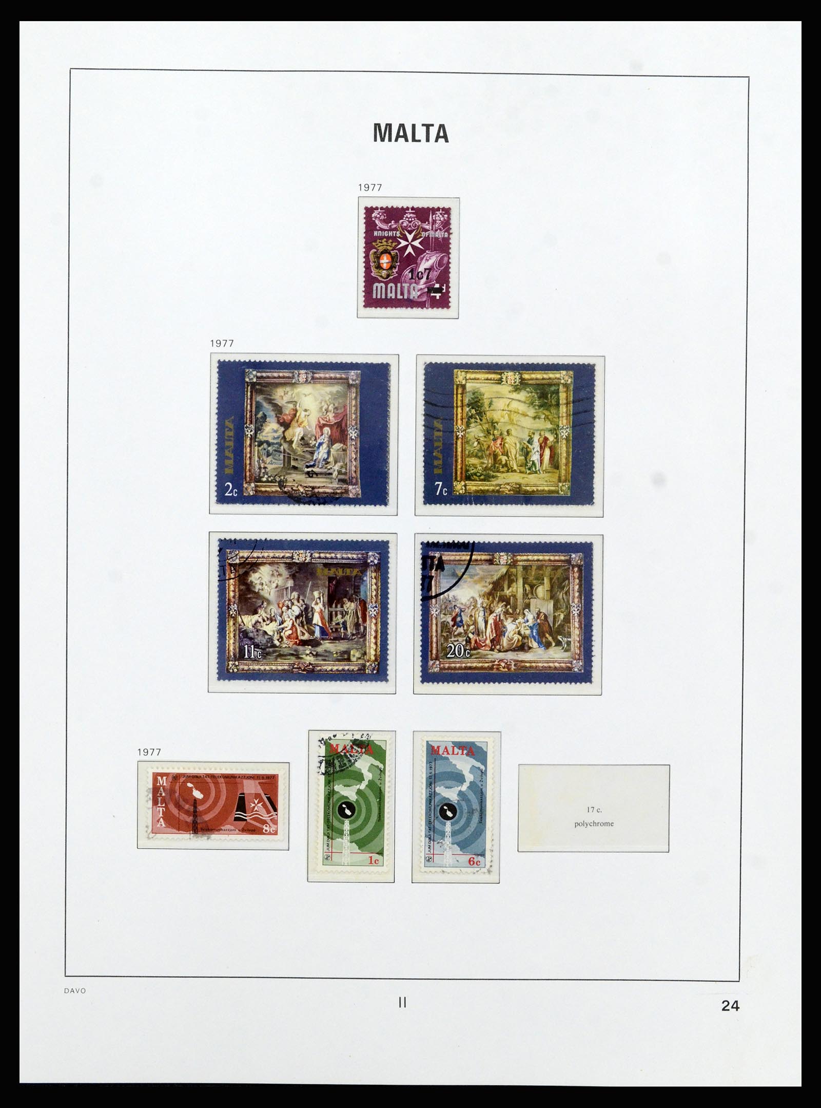 37212 048 - Postzegelverzameling 37212 Malta 1863-1989.