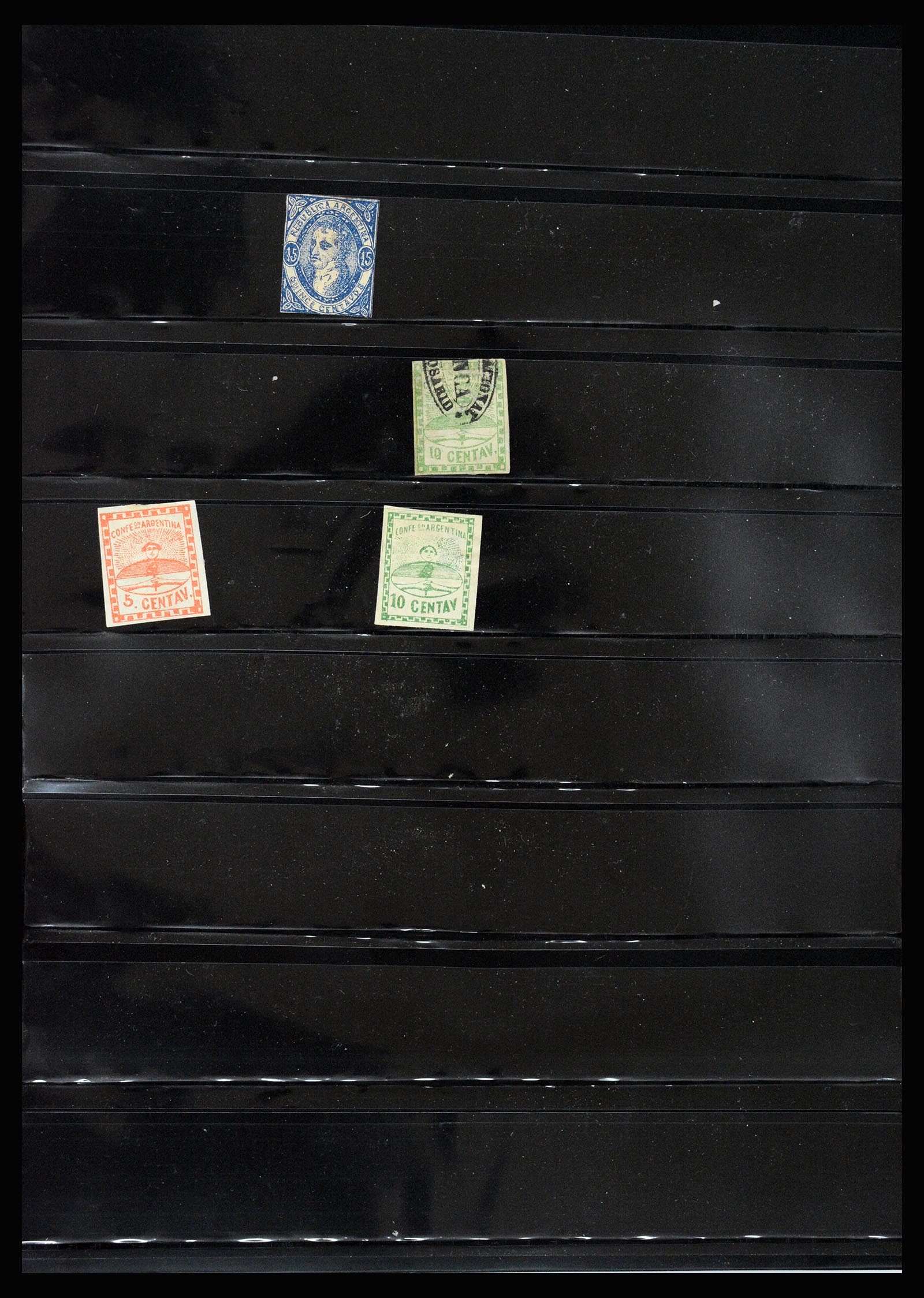 37215 002 - Postzegelverzameling 37215 Argentinië 1858-2003.