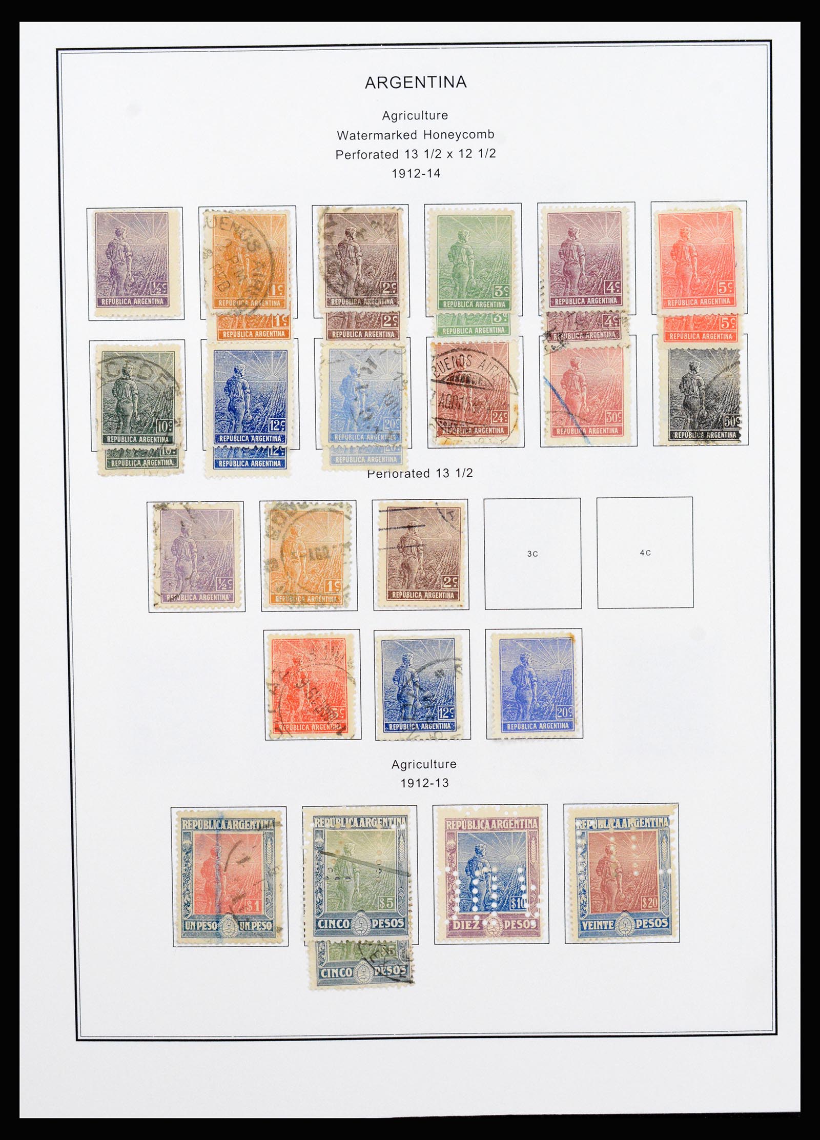 37215 016 - Postzegelverzameling 37215 Argentinië 1858-2003.