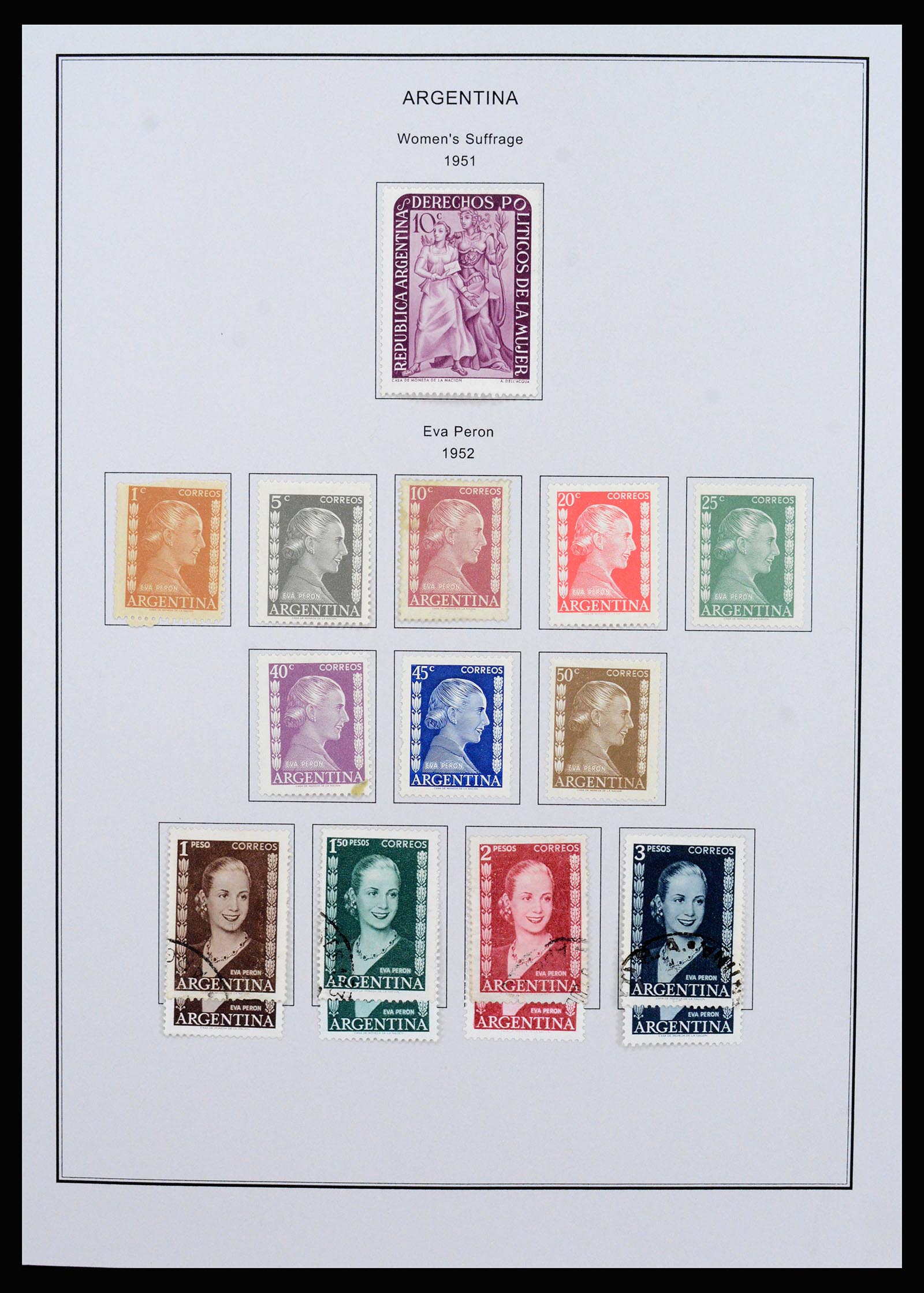 37215 049 - Stamp collection 37215 Argentina 1858-2003.