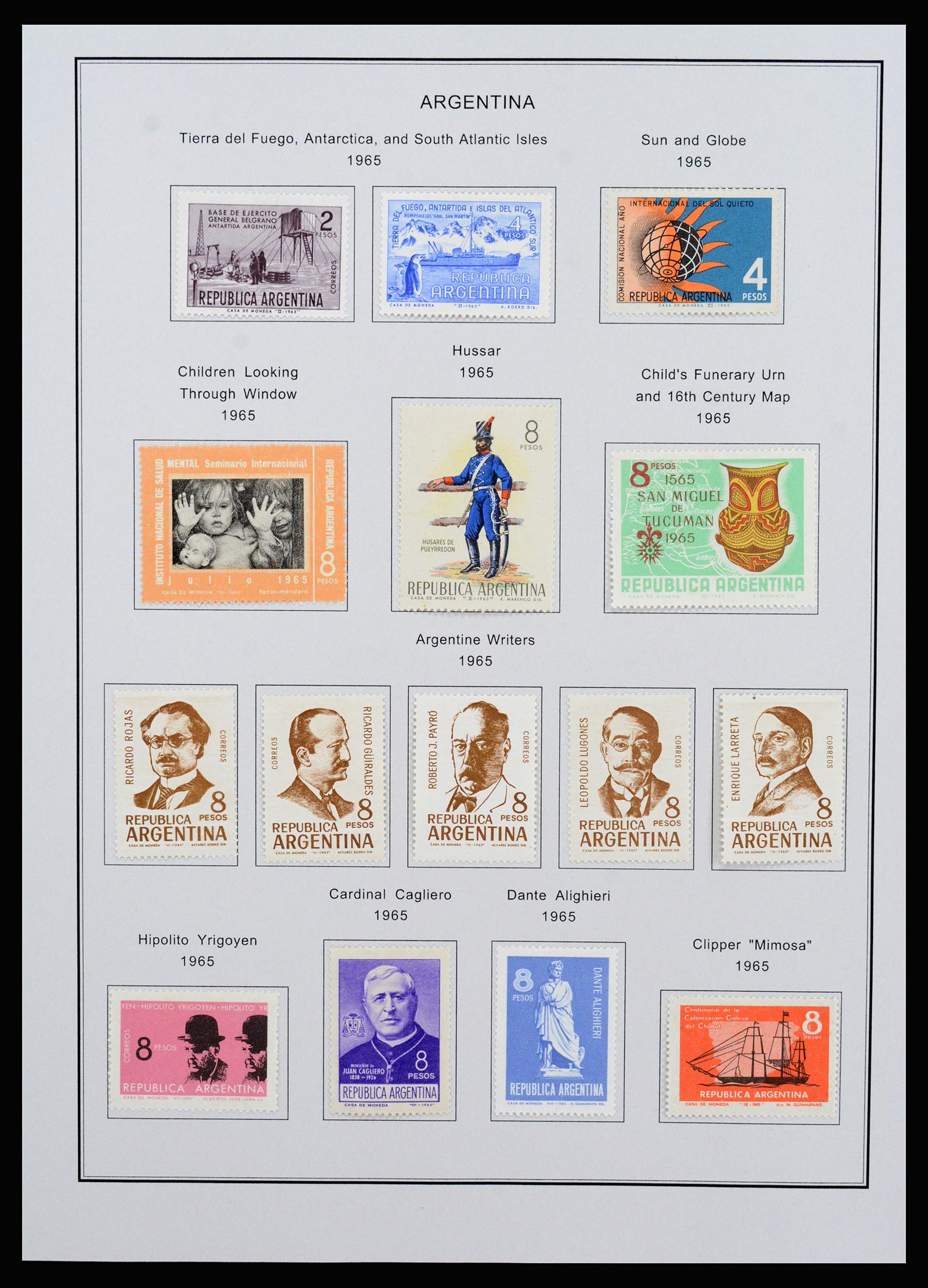 37215 066 - Postzegelverzameling 37215 Argentinië 1858-2003.