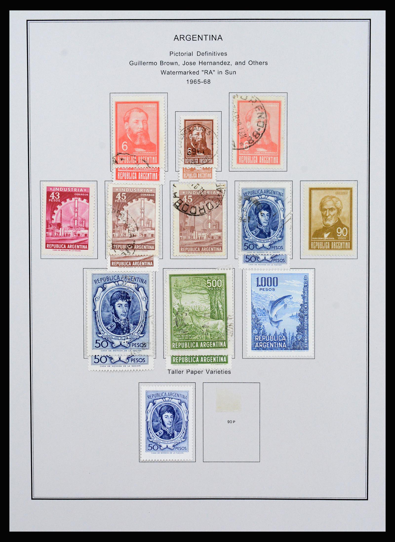 37215 067 - Postzegelverzameling 37215 Argentinië 1858-2003.