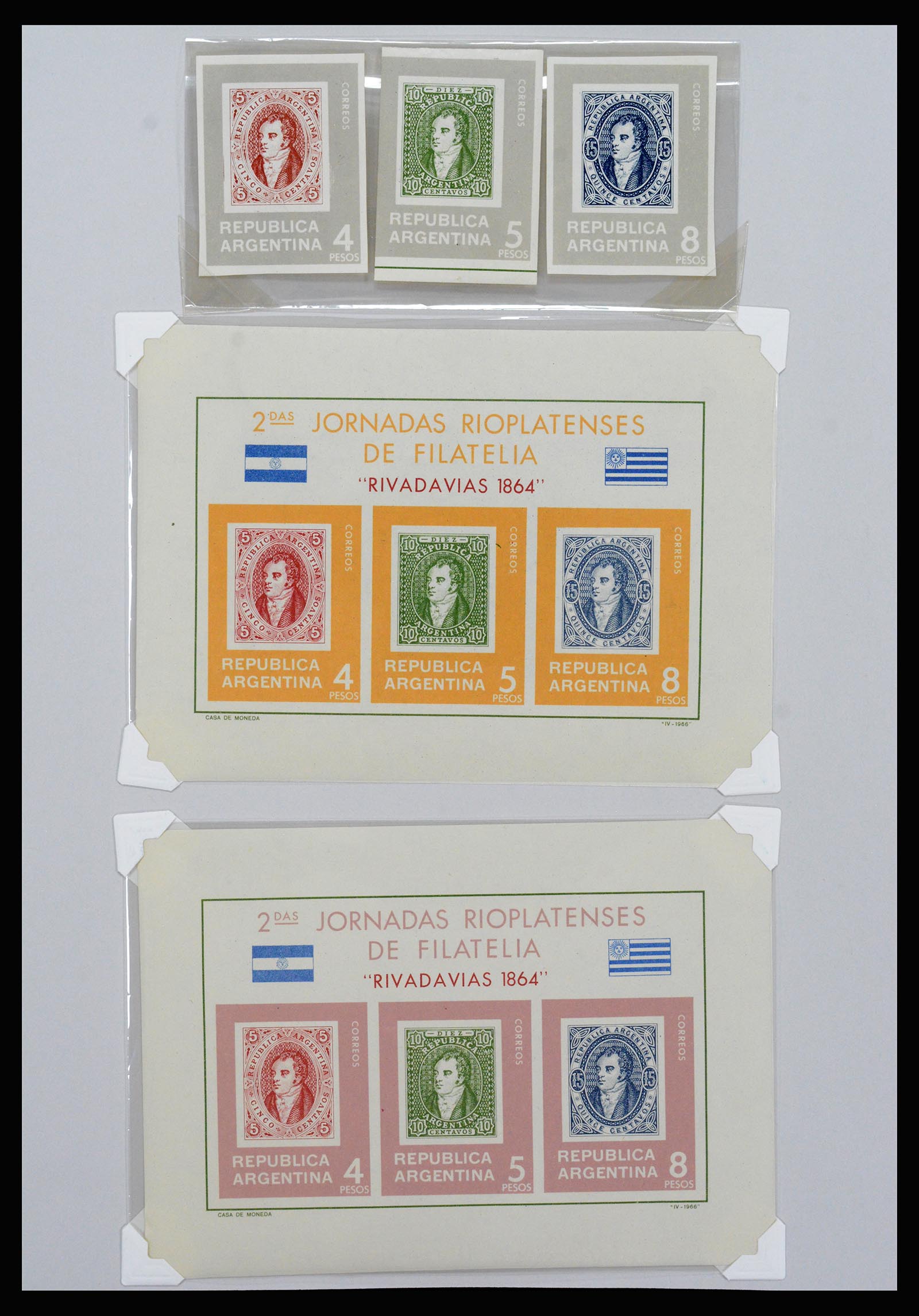 37215 070 - Postzegelverzameling 37215 Argentinië 1858-2003.