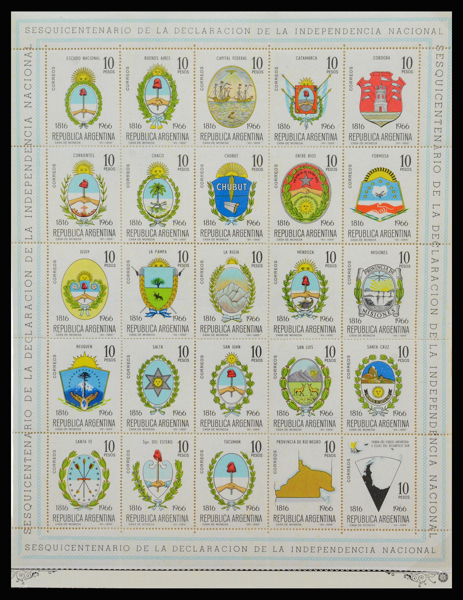 37215 073 - Postzegelverzameling 37215 Argentinië 1858-2003.