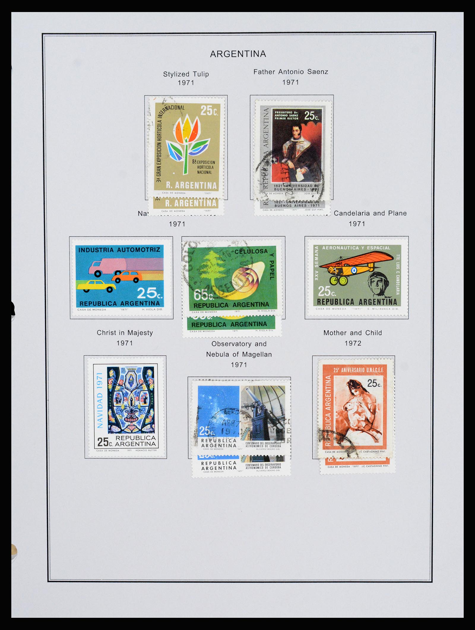 37215 086 - Postzegelverzameling 37215 Argentinië 1858-2003.