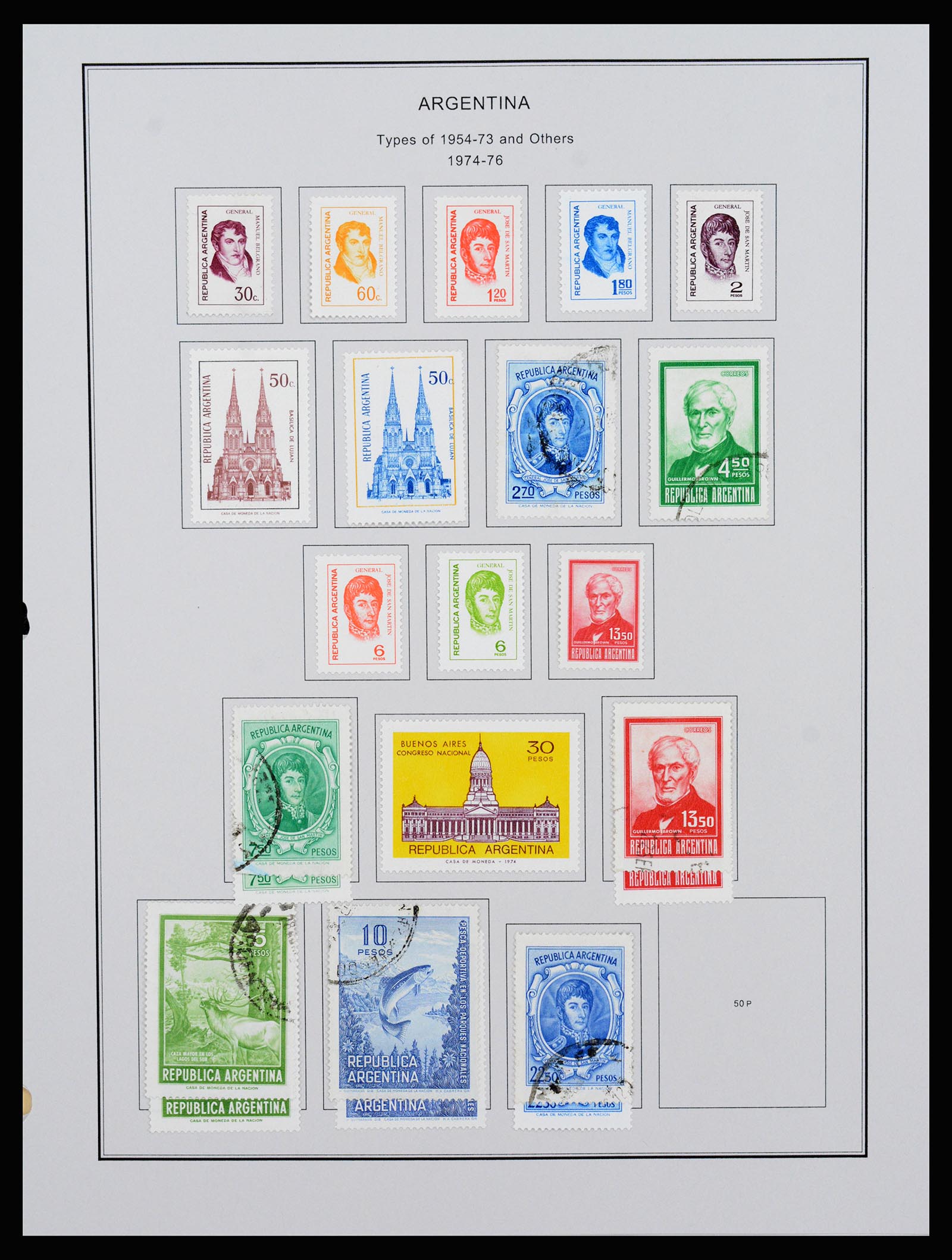 37215 094 - Postzegelverzameling 37215 Argentinië 1858-2003.