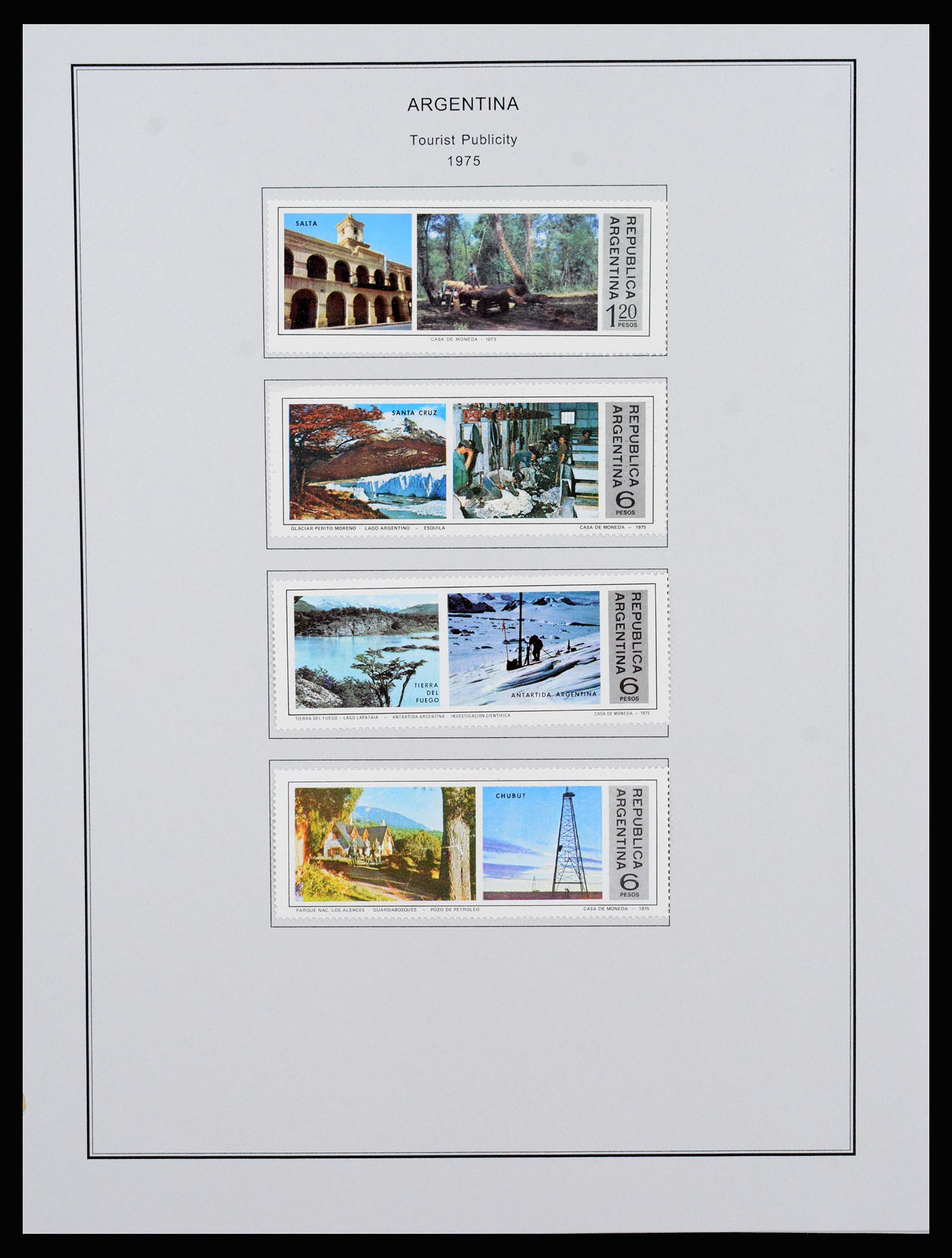 37215 097 - Postzegelverzameling 37215 Argentinië 1858-2003.