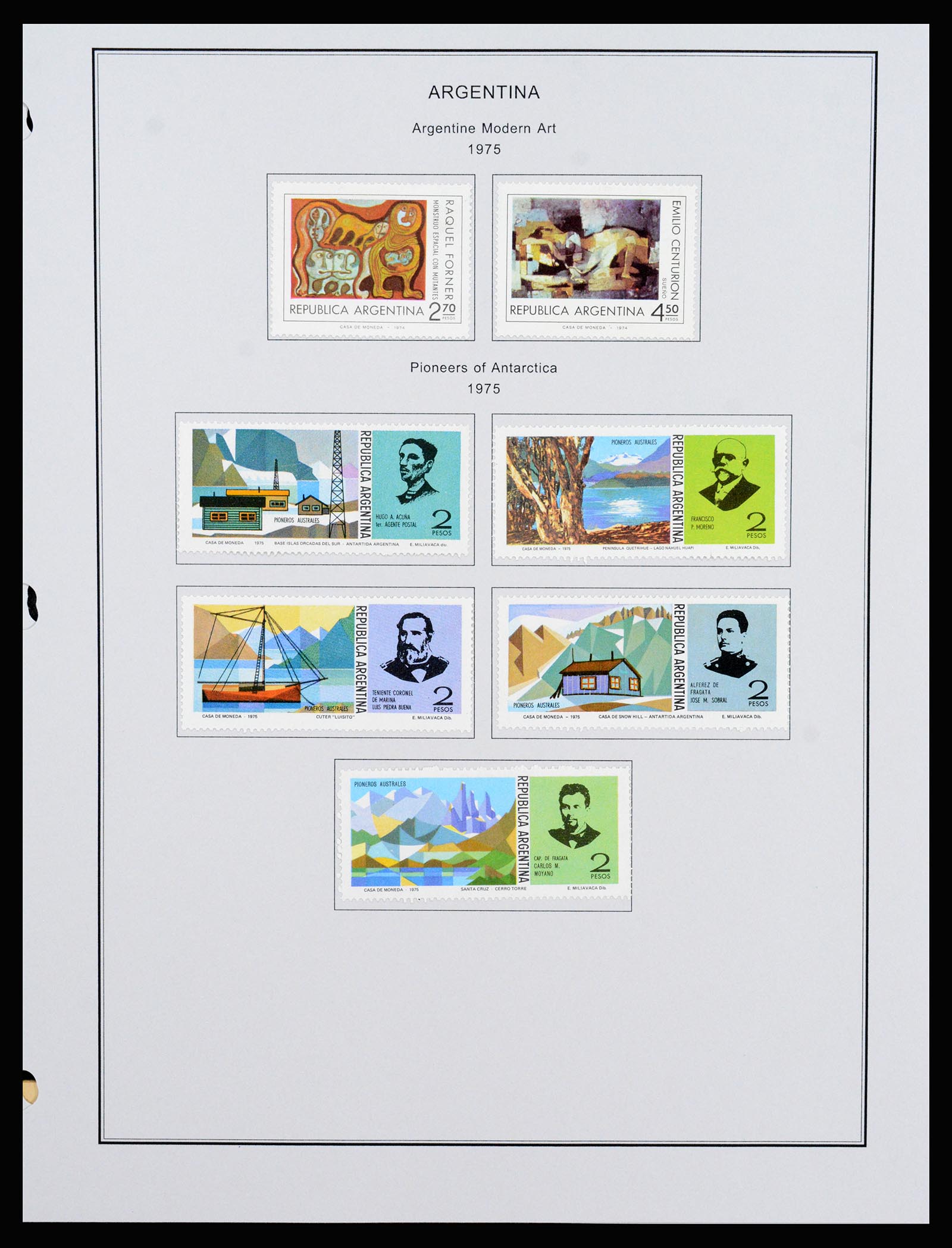 37215 098 - Postzegelverzameling 37215 Argentinië 1858-2003.